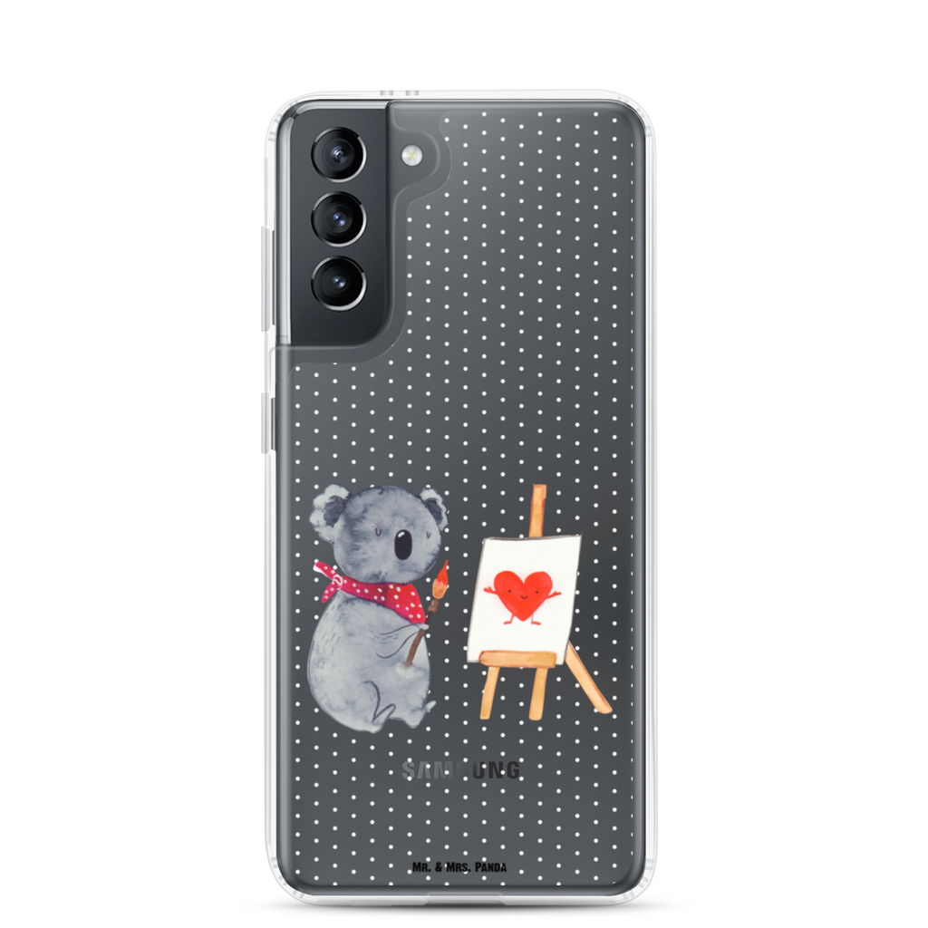 Handyhülle Koala Künstler Handyhülle, Handycover, Transparente Handyhülle, Flexible Handyhülle, Handyschutz, Transparent, Durchsichtig, Schutzhülle für Handy, Stilvolle Handyhülle, Robuste Handyhülle, Schutz vor Kratzern, Schützende Handyhülle, Koala, Koalabär, Liebe, Liebensbeweis, Liebesgeschenk, Gefühle, Künstler, zeichnen