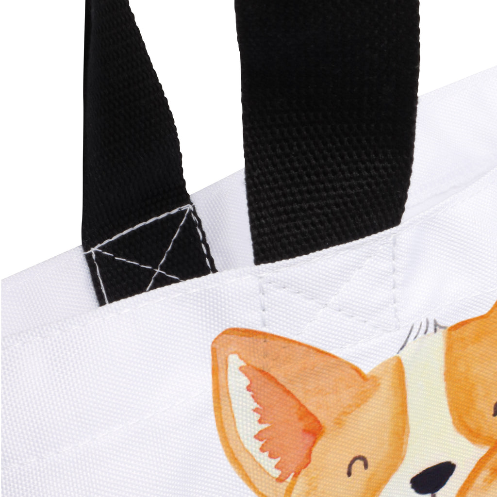 Shopper Corgie Po Beutel, Einkaufstasche, Tasche, Strandtasche, Einkaufsbeutel, Shopper, Schultasche, Freizeittasche, Tragebeutel, Schulbeutel, Alltagstasche, Hund, Hundemotiv, Haustier, Hunderasse, Tierliebhaber, Hundebesitzer, Sprüche, Corgie, Hundeliebe, Motivation, Selbstliebe, Spruch