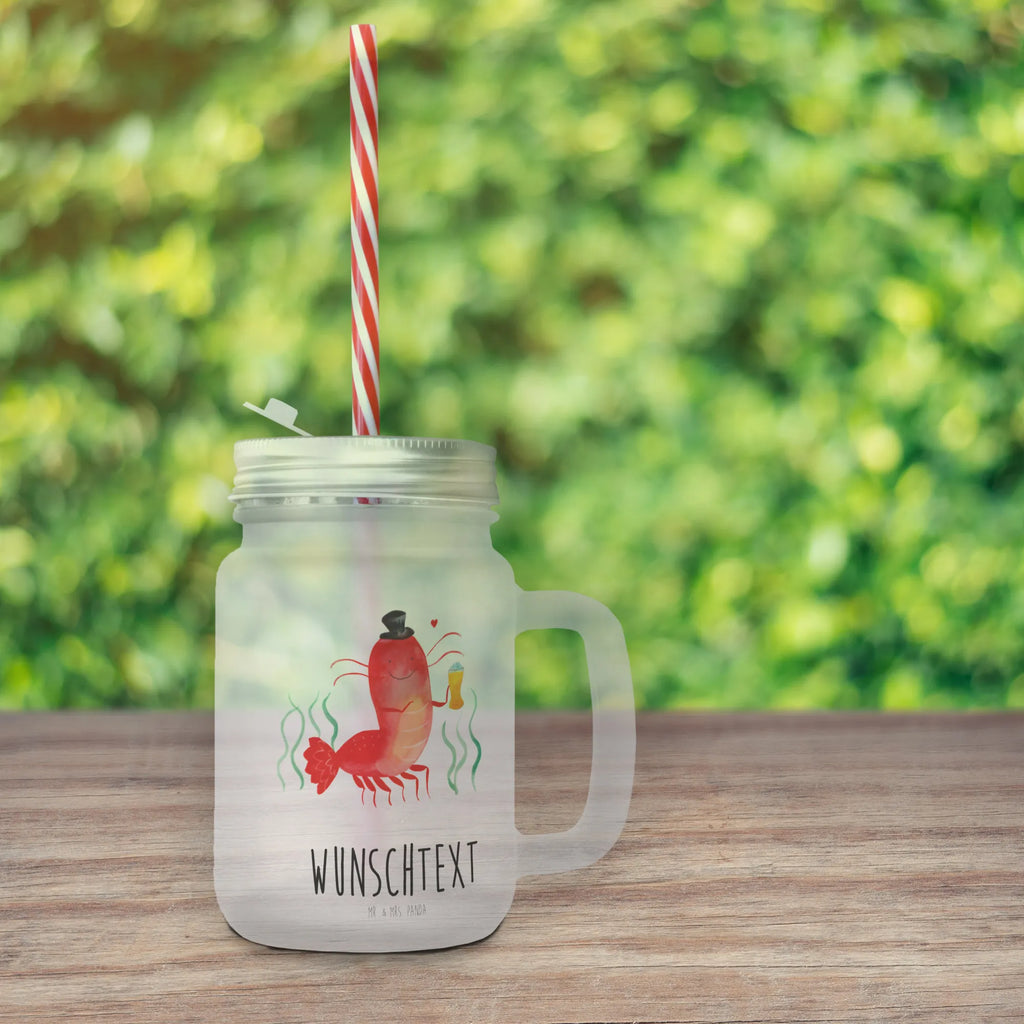 Personalisiertes Trinkglas Mason Jar Hummer mit Weizen Personalisiertes Mason Jar, Personalisiertes Glas, Personalisiertes Trinkglas, Personalisiertes Henkelglas, Personalisiertes Sommerglas, Personalisiertes Einmachglas, Personalisiertes Cocktailglas, Personalisiertes Cocktail-Glas, mit Namen, Wunschtext, Wunschnamen, Mason Jar selbst bedrucken, Wunschglas mit Namen, Bedrucktes Trinkglas, Geschenk mit Namen, Meerestiere, Meer, Urlaub, Garnele, Garnelen, Bier, Kochen, Männerhaushalt, Junggeselle, Junggesellin, Bierliebhaber, Kneipe, Gasthaus, Wirtschaft