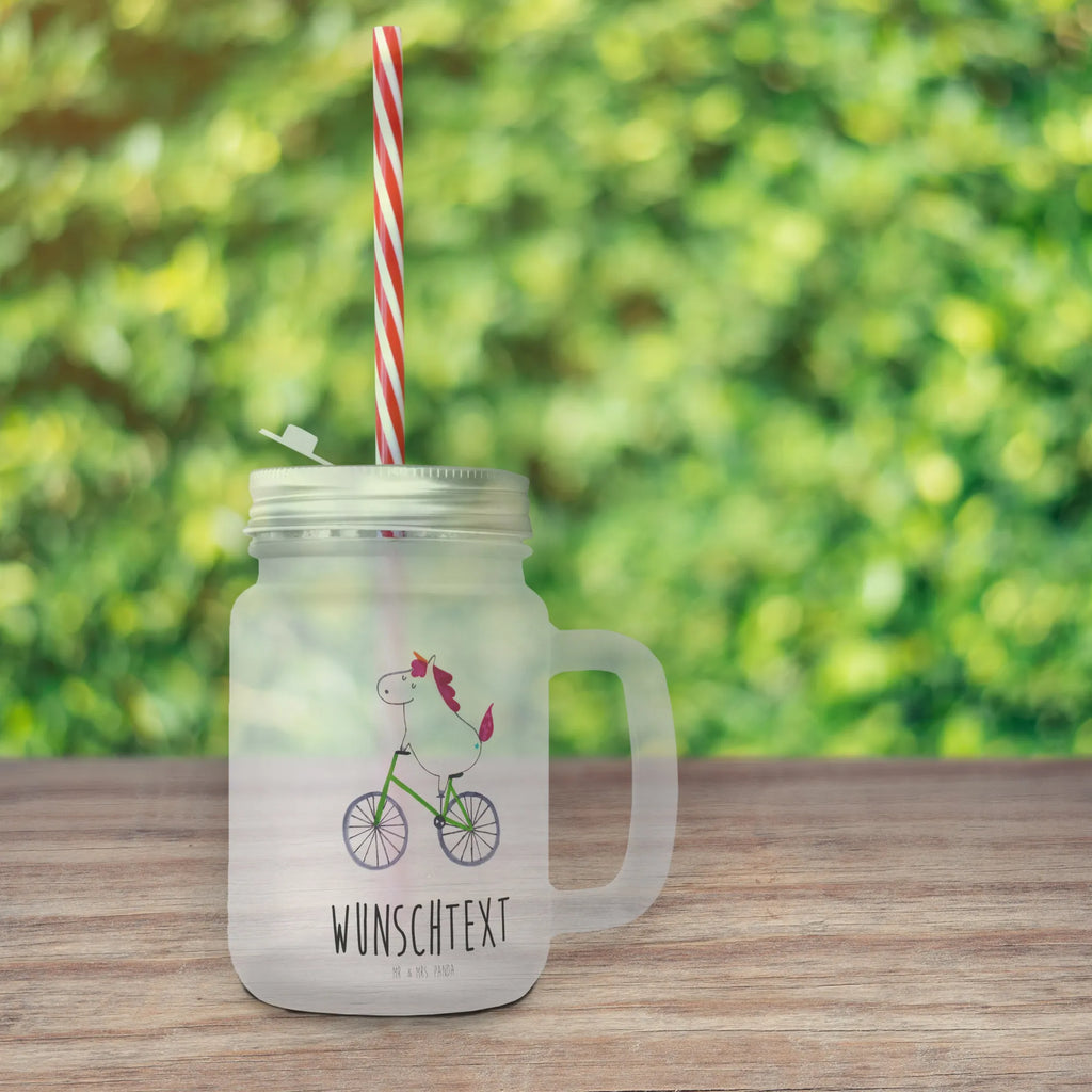 Personalisiertes Trinkglas Mason Jar Einhorn Radfahrer Personalisiertes Mason Jar, Personalisiertes Glas, Personalisiertes Trinkglas, Personalisiertes Henkelglas, Personalisiertes Sommerglas, Personalisiertes Einmachglas, Personalisiertes Cocktailglas, Personalisiertes Cocktail-Glas, mit Namen, Wunschtext, Wunschnamen, Mason Jar selbst bedrucken, Wunschglas mit Namen, Bedrucktes Trinkglas, Geschenk mit Namen, Einhorn, Einhörner, Einhorn Deko, Unicorn, Radfahren, Radfahrer, Rad, Bike, Feenstaub, Konfetti, Luxusproblem, Kummer, Liebeskummer