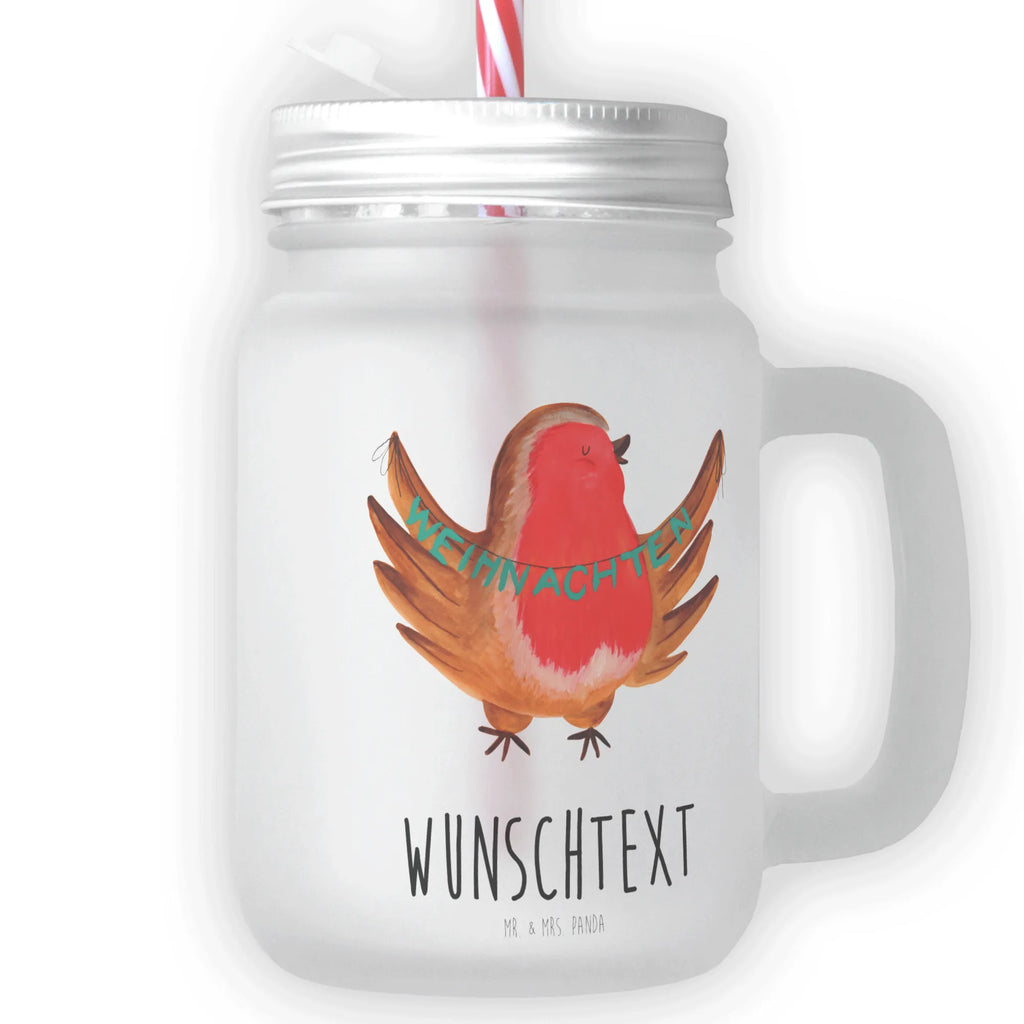 Personalised mason jar drinking glass robin Christmas Personalisiertes Mason Jar, Personalisiertes Glas, Personalisiertes Trinkglas, Personalisiertes Henkelglas, Personalisiertes Sommerglas, Personalisiertes Einmachglas, Personalisiertes Cocktailglas, Personalisiertes Cocktail-Glas, mit Namen, Wunschtext, Wunschnamen, Mason Jar selbst bedrucken, Wunschglas mit Namen, Bedrucktes Trinkglas, Geschenk mit Namen, Winter, Weihnachten, Weihnachtsdeko, Nikolaus, Advent, Heiligabend, Wintermotiv, Frohe Weihnachten, Weihnachtsmotiv, Weihnachtsgruß, Vogel, xmas