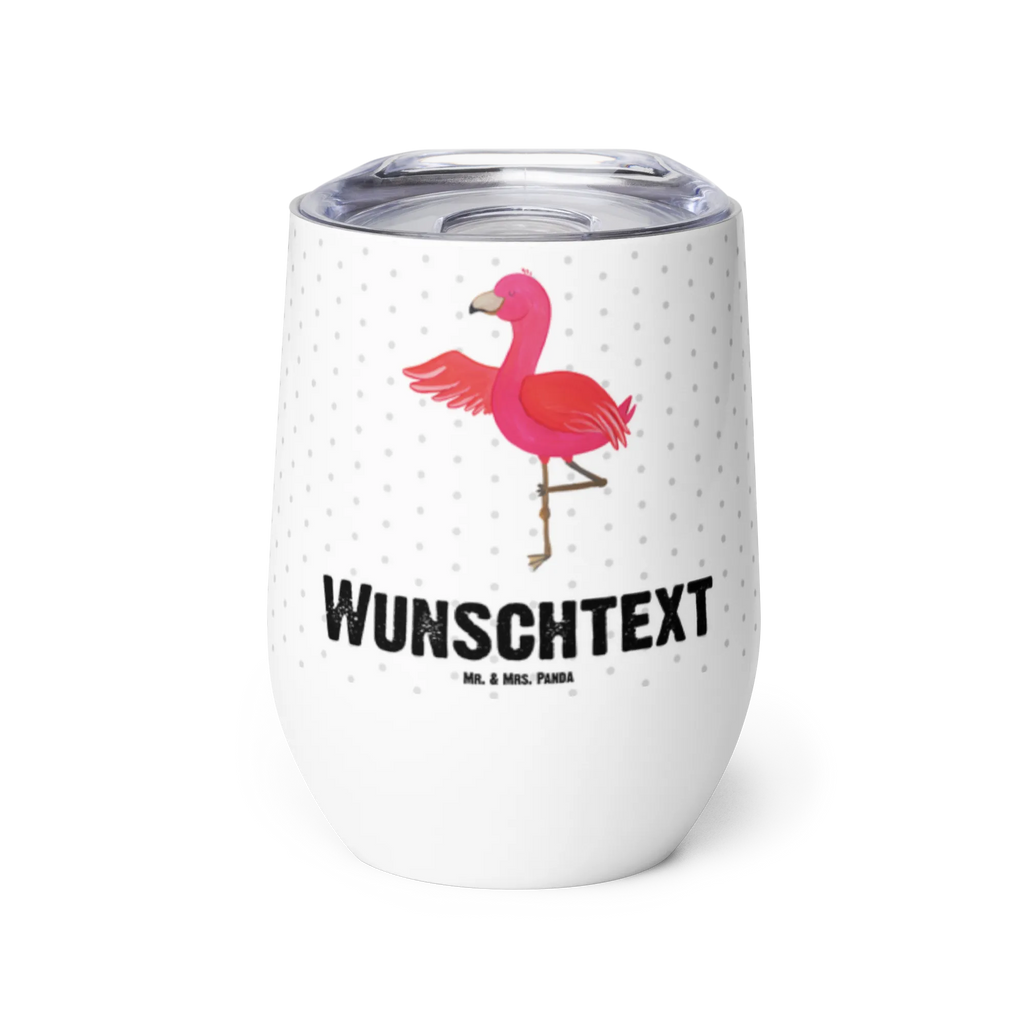 Personalisierter Weinbecher Flamingo Yoga Personalisierter Weinbecher, Personalisierter Glühwein Becher, Heißgetränke, Personalisierter Trinkbecher, Personalisierter Weinkelch, Personalisiertes Weingläser, hochwertiger Weinbecher, Weinbecher Reisen, Weinbecher unterwegs, Personalisertes Sommerglas, mit Namen, Wunschtext, Personalisierung, selbst bedrucken, Personalisiertes Weinglas, Flamingo, Vogel, Yoga, Namaste, Achtsamkeit, Yoga-Übung, Entspannung, Ärger, Aufregen, Tiefenentspannung