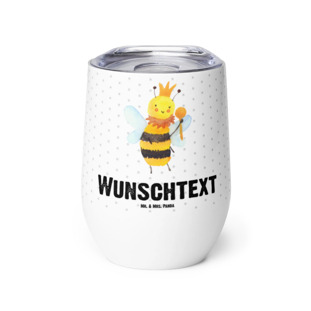 Personalisierter Weinbecher Biene König Personalisierter Weinbecher, Personalisierter Glühwein Becher, Heißgetränke, Personalisierter Trinkbecher, Personalisierter Weinkelch, Personalisiertes Weingläser, hochwertiger Weinbecher, Weinbecher Reisen, Weinbecher unterwegs, Personalisertes Sommerglas, mit Namen, Wunschtext, Personalisierung, selbst bedrucken, Personalisiertes Weinglas, Biene, Wespe, Hummel