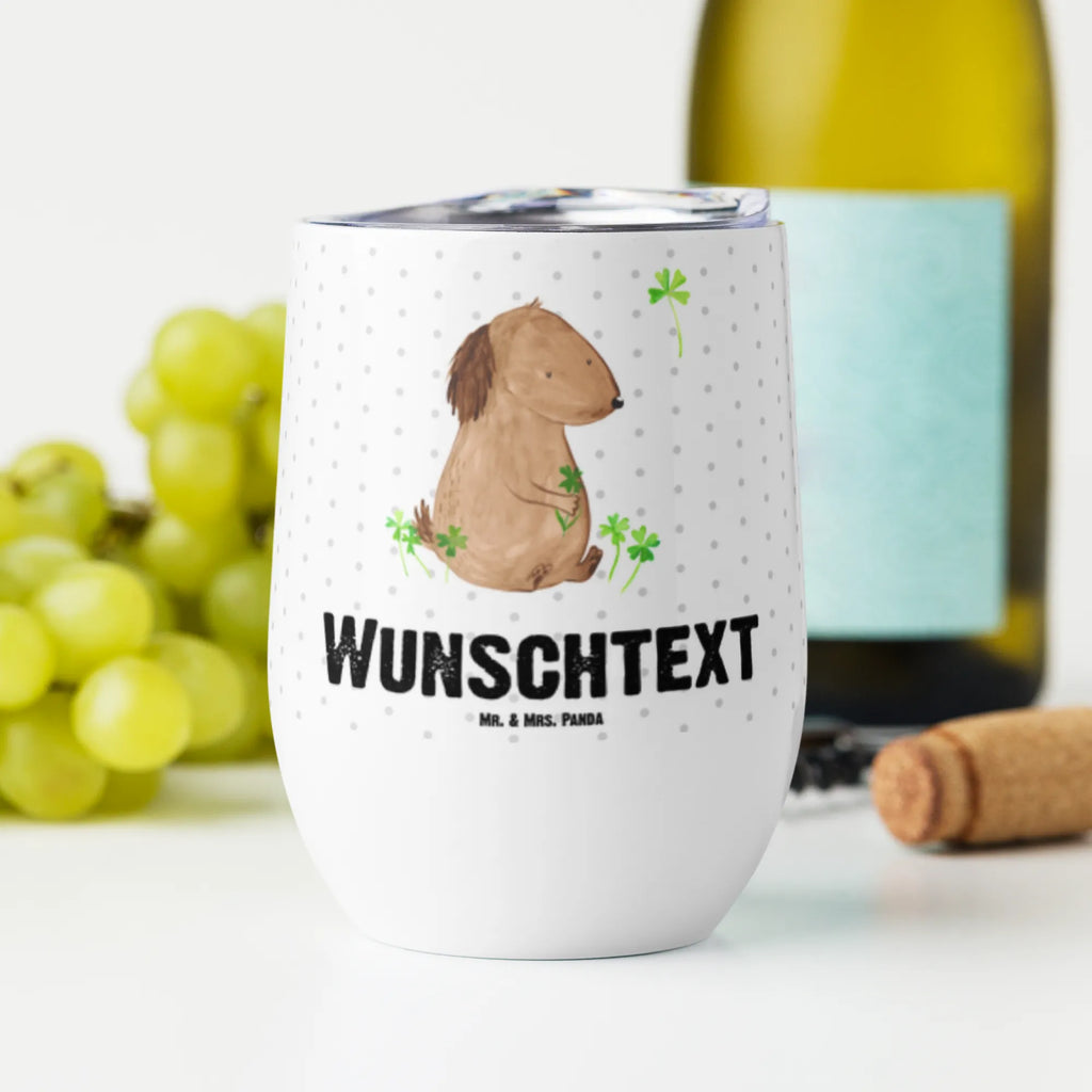 Personalisierter Weinbecher Hund Kleeblatt Personalisierter Weinbecher, Personalisierter Glühwein Becher, Heißgetränke, Personalisierter Trinkbecher, Personalisierter Weinkelch, Personalisiertes Weingläser, hochwertiger Weinbecher, Weinbecher Reisen, Weinbecher unterwegs, Personalisertes Sommerglas, mit Namen, Wunschtext, Personalisierung, selbst bedrucken, Personalisiertes Weinglas, Hund, Hundemotiv, Haustier, Hunderasse, Tierliebhaber, Hundebesitzer, Sprüche, Kleeblatt, Glück, Tagträume, Motivation, Neuanfang, Geschenk, Glücksbringer, Selbstliebe, Achtsamkeit