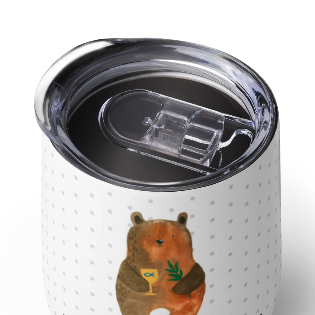 Personalisierter Weinbecher Konfirmation-Bär Personalisierter Weinbecher, Personalisierter Glühwein Becher, Heißgetränke, Personalisierter Trinkbecher, Personalisierter Weinkelch, Personalisiertes Weingläser, hochwertiger Weinbecher, Weinbecher Reisen, Weinbecher unterwegs, Personalisertes Sommerglas, mit Namen, Wunschtext, Personalisierung, selbst bedrucken, Personalisiertes Weinglas, Bär, Teddy, Teddybär, Konfirmation, Kirche, evangelisch, Gottesdienst