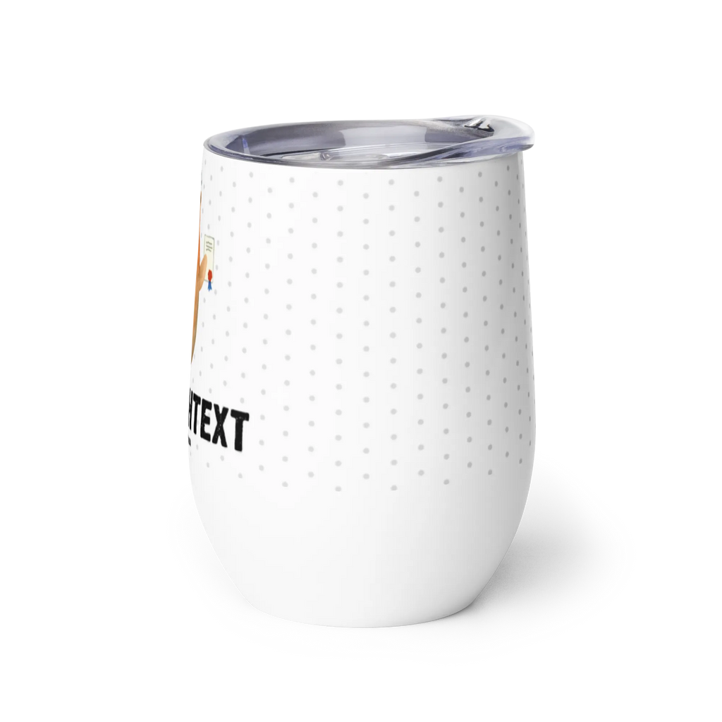 Personalisierter Weinbecher Prüfungsbär Personalisierter Weinbecher, Personalisierter Glühwein Becher, Heißgetränke, Personalisierter Trinkbecher, Personalisierter Weinkelch, Personalisiertes Weingläser, hochwertiger Weinbecher, Weinbecher Reisen, Weinbecher unterwegs, Personalisertes Sommerglas, mit Namen, Wunschtext, Personalisierung, selbst bedrucken, Personalisiertes Weinglas, Bär, Teddy, Teddybär, Abitur, Prüfungen, Prüfung bestanden, Abschluss, Zeugnis, Abschlusszeugnis