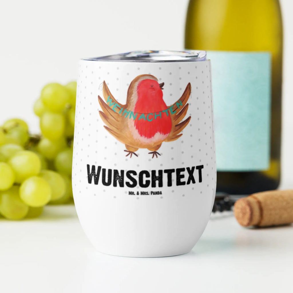 Personalisierter Weinbecher Rotkehlchen Weihnachten Personalisierter Weinbecher, Personalisierter Glühwein Becher, Heißgetränke, Personalisierter Trinkbecher, Personalisierter Weinkelch, Personalisiertes Weingläser, hochwertiger Weinbecher, Weinbecher Reisen, Weinbecher unterwegs, Personalisertes Sommerglas, mit Namen, Wunschtext, Personalisierung, selbst bedrucken, Personalisiertes Weinglas, Winter, Weihnachten, Weihnachtsdeko, Nikolaus, Advent, Heiligabend, Wintermotiv, Frohe Weihnachten, Weihnachtsmotiv, Weihnachtsgruß, Vogel, xmas