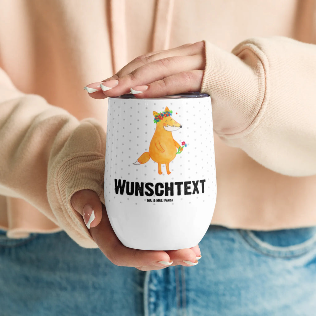 Personalisierter Weinbecher Fuchs Blumenliebe Personalisierter Weinbecher, Personalisierter Glühwein Becher, Heißgetränke, Personalisierter Trinkbecher, Personalisierter Weinkelch, Personalisiertes Weingläser, hochwertiger Weinbecher, Weinbecher Reisen, Weinbecher unterwegs, Personalisertes Sommerglas, mit Namen, Wunschtext, Personalisierung, selbst bedrucken, Personalisiertes Weinglas, Fuchs, Füchse, Fox, Liebe, Freundin, Fuchsmädchen, Blumenmädchen, Freundinnen, Liebesbeweis, Blume, Blumen, Motivation, Freude, ich, mich, Selbstliebe