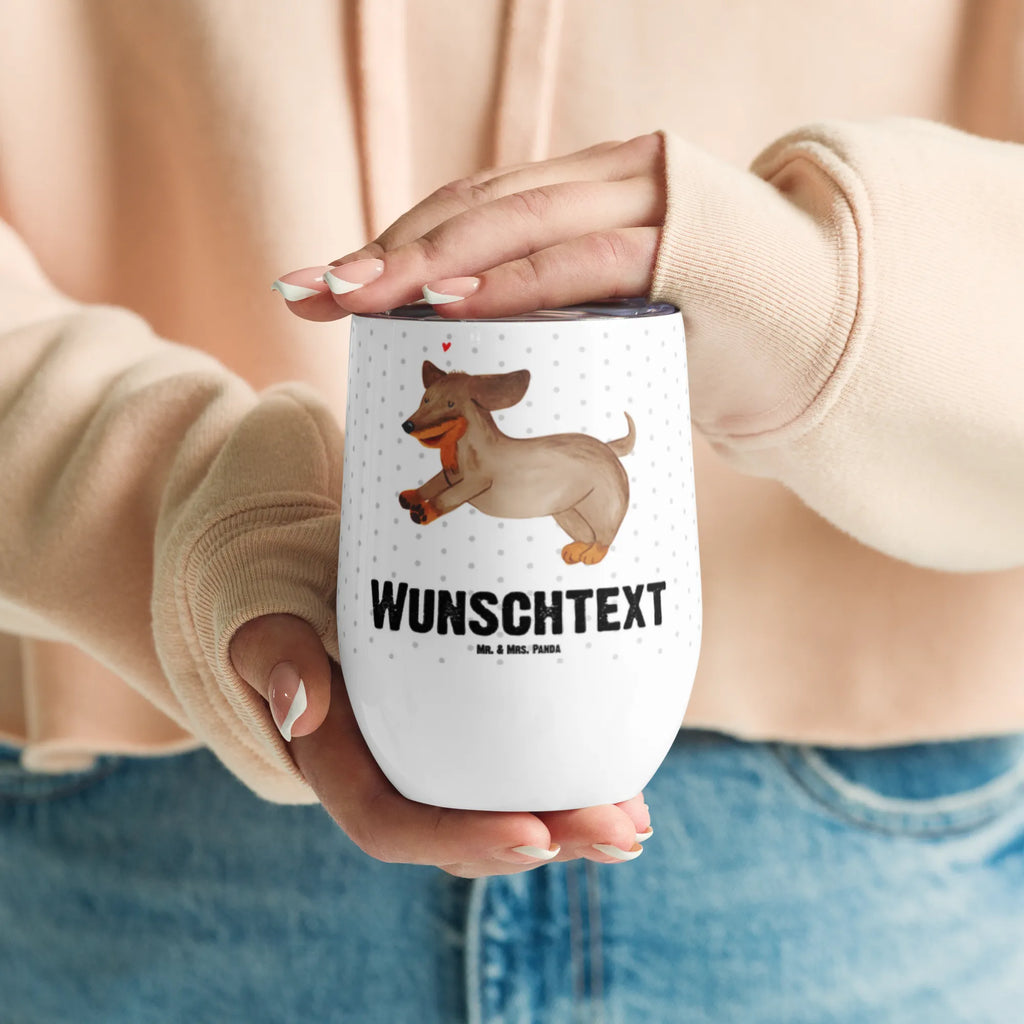 Personalisierter Weinbecher Hund Dackel fröhlich Personalisierter Weinbecher, Personalisierter Glühwein Becher, Heißgetränke, Personalisierter Trinkbecher, Personalisierter Weinkelch, Personalisiertes Weingläser, hochwertiger Weinbecher, Weinbecher Reisen, Weinbecher unterwegs, Personalisertes Sommerglas, mit Namen, Wunschtext, Personalisierung, selbst bedrucken, Personalisiertes Weinglas, Hund, Hundemotiv, Haustier, Hunderasse, Tierliebhaber, Hundebesitzer, Sprüche, Hunde, Dackel, Dachshund, happy dog