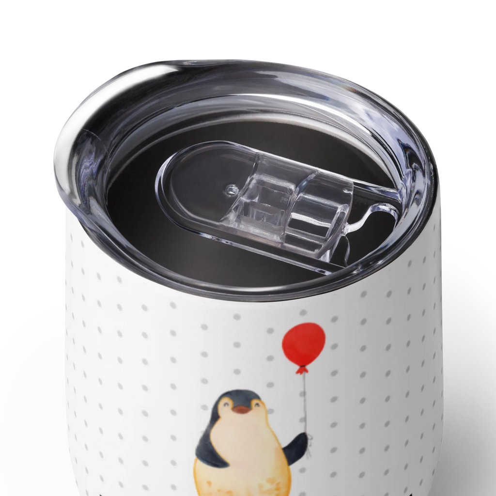 Personalisierter Weinbecher Pinguin Luftballon Personalisierter Weinbecher, Personalisierter Glühwein Becher, Heißgetränke, Personalisierter Trinkbecher, Personalisierter Weinkelch, Personalisiertes Weingläser, hochwertiger Weinbecher, Weinbecher Reisen, Weinbecher unterwegs, Personalisertes Sommerglas, mit Namen, Wunschtext, Personalisierung, selbst bedrucken, Personalisiertes Weinglas, Pinguin, Pinguine, Luftballon, Tagträume, Lebenslust, Geschenk Freundin, Geschenkidee, beste Freundin, Motivation, Neustart, neues Leben, Liebe, Glück