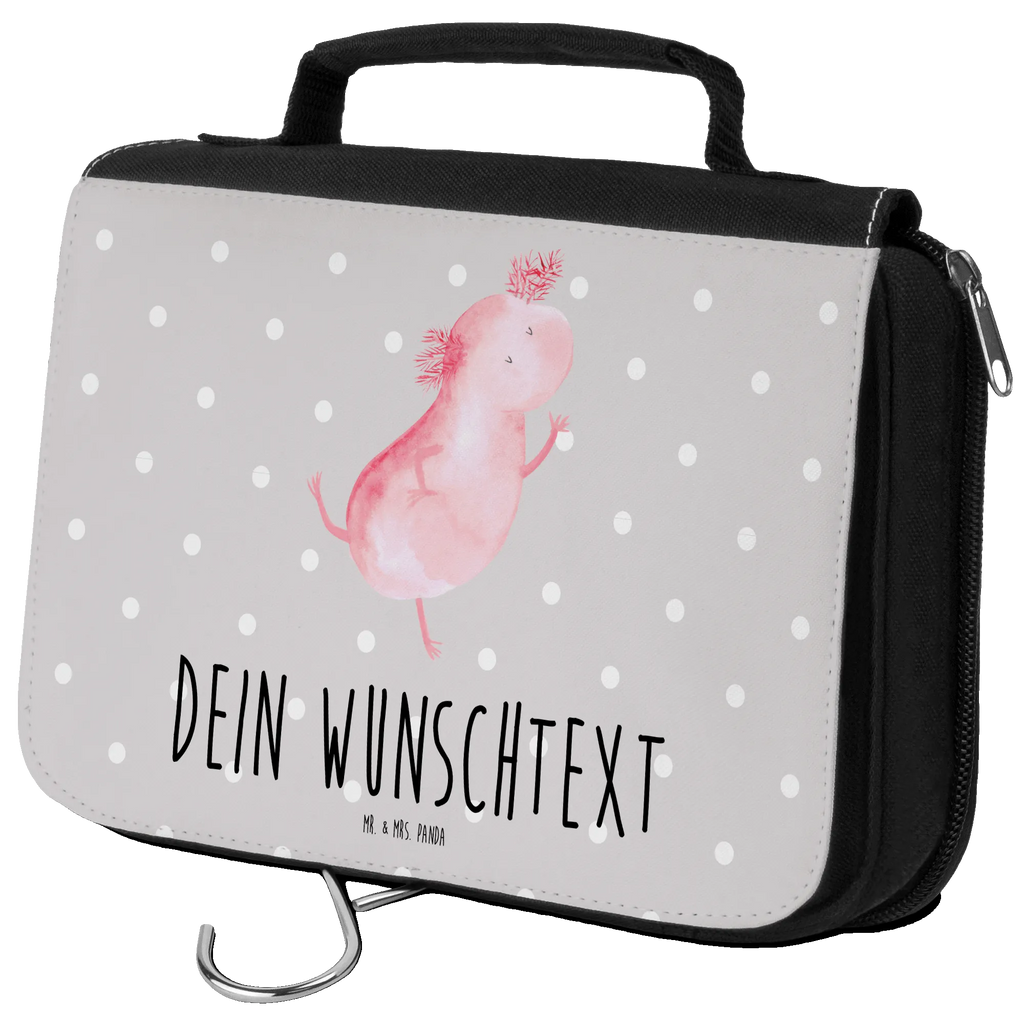 Personalisierter Kulturbeutel Axolotl Tanzen Personalisierter Kulturbeutel, Personalisierte Waschtasche, Personalisierte Kosmetiktasche, Damen, Herren, Personalisierte Aufbewahrungstasche, Personalisierte Schminktasche, Personalisierter Kosmetikbeutel, Personalisierter Organizer, Personalisierte Kulturtasche, Personalisierte Schminkutensil, Personalisierung, Wunschtext, Wunschname, Selbst bedrucken, Kulturbeutel mit Namen, Axolotl, Molch, Axolot, Schwanzlurch, Lurch, Lurche, Dachschaden, Sterne, verrückt, Freundin, beste Freundin