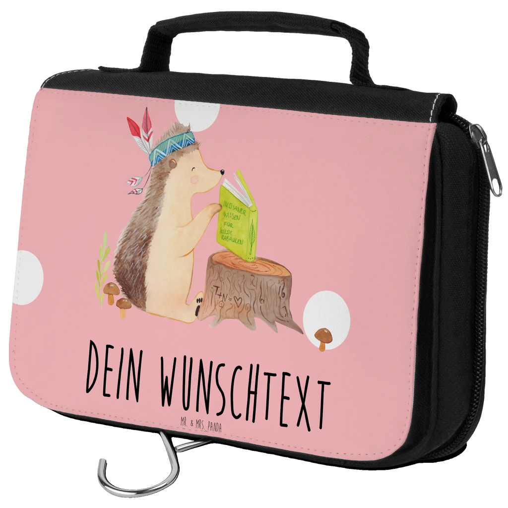 Personalisierter Kulturbeutel Igel Federschmuck Personalisierter Kulturbeutel, Personalisierte Waschtasche, Personalisierte Kosmetiktasche, Damen, Herren, Personalisierte Aufbewahrungstasche, Personalisierte Schminktasche, Personalisierter Kosmetikbeutel, Personalisierter Organizer, Personalisierte Kulturtasche, Personalisierte Schminkutensil, Personalisierung, Wunschtext, Wunschname, Selbst bedrucken, Kulturbeutel mit Namen, Waldtiere, Tiere, Igel, Indianer, Abenteuer, Lagerfeuer, Camping