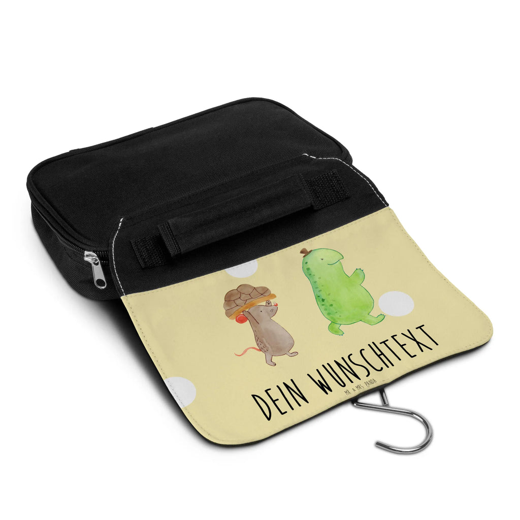 Personalisierter Kulturbeutel Schildkröte Maus Personalisierter Kulturbeutel, Personalisierte Waschtasche, Personalisierte Kosmetiktasche, Damen, Herren, Personalisierte Aufbewahrungstasche, Personalisierte Schminktasche, Personalisierter Kosmetikbeutel, Personalisierter Organizer, Personalisierte Kulturtasche, Personalisierte Schminkutensil, Personalisierung, Wunschtext, Wunschname, Selbst bedrucken, Kulturbeutel mit Namen, Schildkröte, Maus, Freunde, Freundinnen, beste Freunde, beste Freundinnen