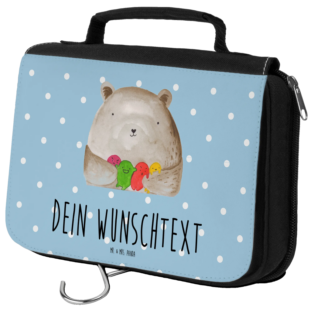 Personalisierter Kulturbeutel Bär Gefühl Personalisierter Kulturbeutel, Personalisierte Waschtasche, Personalisierte Kosmetiktasche, Damen, Herren, Personalisierte Aufbewahrungstasche, Personalisierte Schminktasche, Personalisierter Kosmetikbeutel, Personalisierter Organizer, Personalisierte Kulturtasche, Personalisierte Schminkutensil, Personalisierung, Wunschtext, Wunschname, Selbst bedrucken, Kulturbeutel mit Namen, Bär, Teddy, Teddybär, Wahnsinn, Verrückt, Durchgedreht