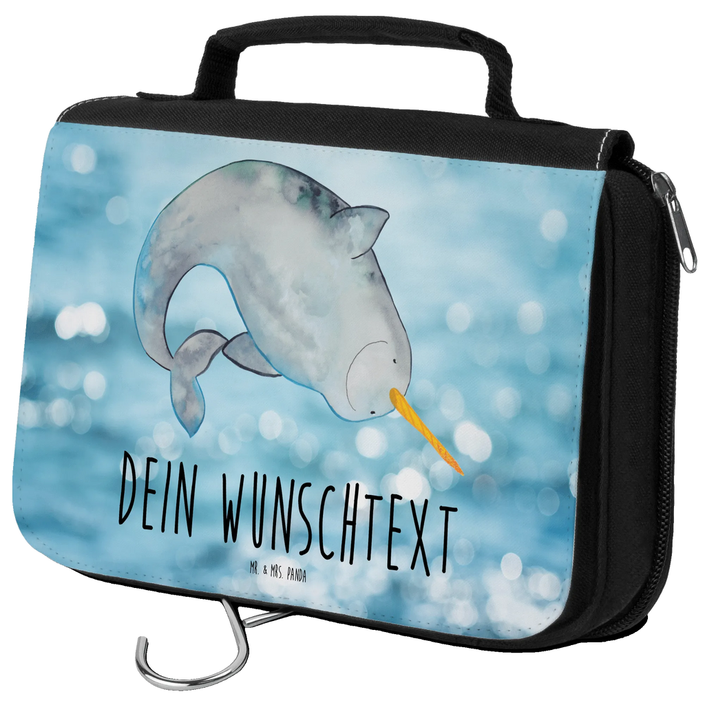 Personalisierter Kulturbeutel Narwal Personalisierter Kulturbeutel, Personalisierte Waschtasche, Personalisierte Kosmetiktasche, Damen, Herren, Personalisierte Aufbewahrungstasche, Personalisierte Schminktasche, Personalisierter Kosmetikbeutel, Personalisierter Organizer, Personalisierte Kulturtasche, Personalisierte Schminkutensil, Personalisierung, Wunschtext, Wunschname, Selbst bedrucken, Kulturbeutel mit Namen, Meerestiere, Meer, Urlaub, Narwal, Wal, Putzen, Hausfrau, Junggesellin, aufräumen, Kinderzimmer