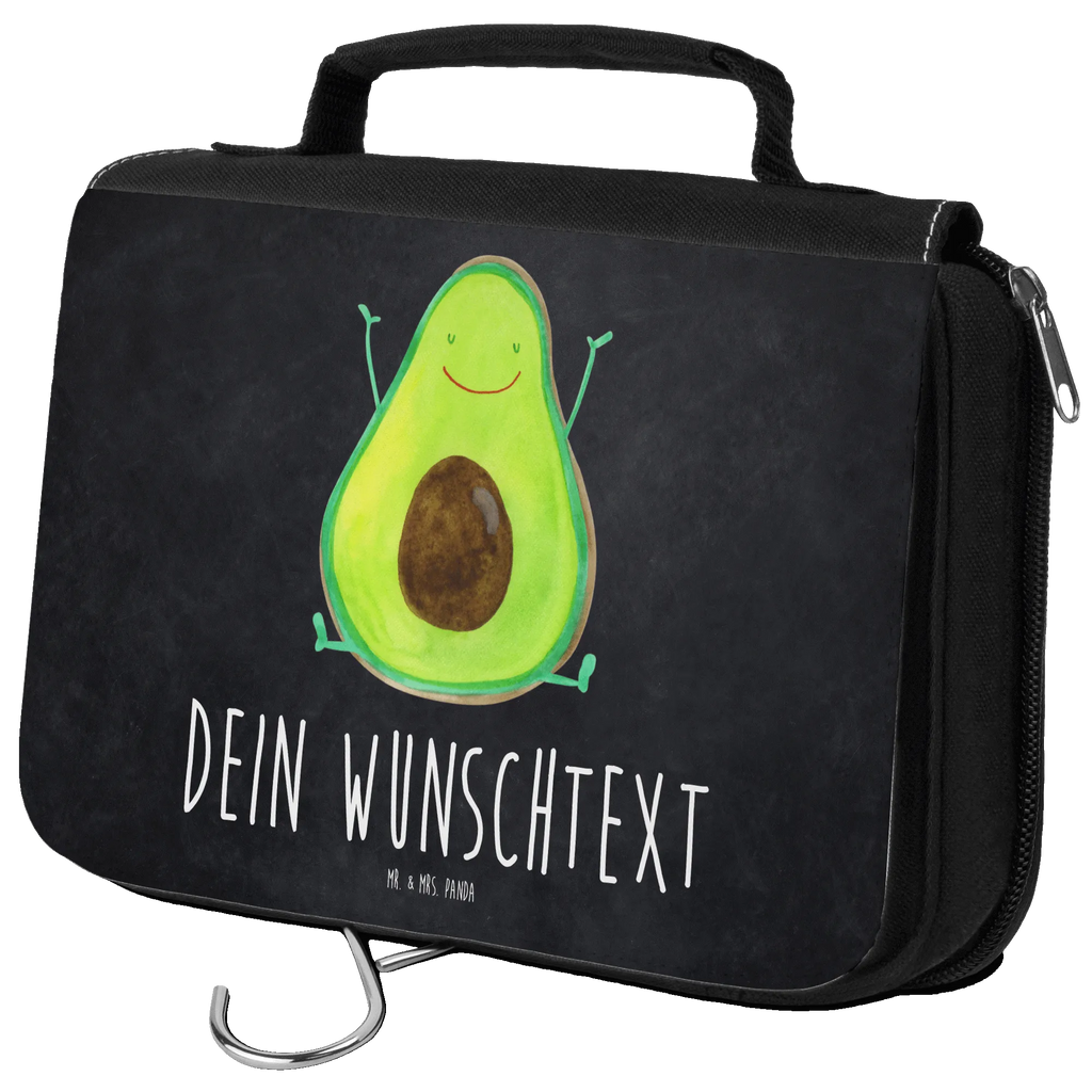 Personalisierter Kulturbeutel Avocado Glücklich Personalisierter Kulturbeutel, Personalisierte Waschtasche, Personalisierte Kosmetiktasche, Damen, Herren, Personalisierte Aufbewahrungstasche, Personalisierte Schminktasche, Personalisierter Kosmetikbeutel, Personalisierter Organizer, Personalisierte Kulturtasche, Personalisierte Schminkutensil, Personalisierung, Wunschtext, Wunschname, Selbst bedrucken, Kulturbeutel mit Namen, Avocado, Veggie, Vegan, Gesund, Chaos