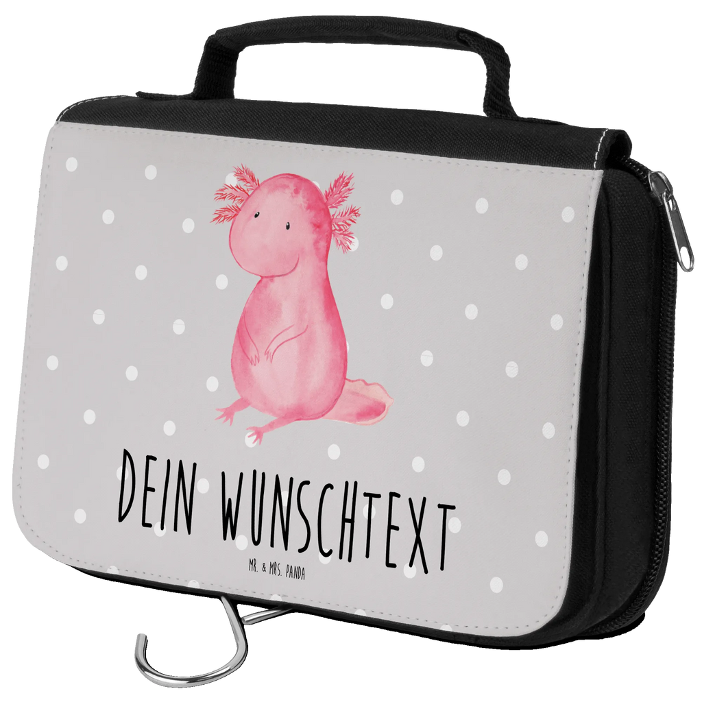 Personalisierter Kulturbeutel Axolotl null Personalisierter Kulturbeutel, Personalisierte Waschtasche, Personalisierte Kosmetiktasche, Damen, Herren, Personalisierte Aufbewahrungstasche, Personalisierte Schminktasche, Personalisierter Kosmetikbeutel, Personalisierter Organizer, Personalisierte Kulturtasche, Personalisierte Schminkutensil, Personalisierung, Wunschtext, Wunschname, Selbst bedrucken, Kulturbeutel mit Namen, Axolotl, Molch, Axolot, vergnügt, fröhlich, zufrieden, Lebensstil, Weisheit, Lebensweisheit, Liebe, Freundin