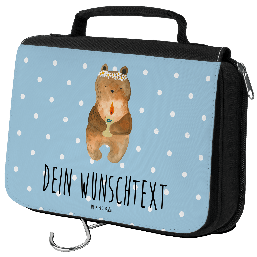 Personalisierter Kulturbeutel Bär Kommunion Personalisierter Kulturbeutel, Personalisierte Waschtasche, Personalisierte Kosmetiktasche, Damen, Herren, Personalisierte Aufbewahrungstasche, Personalisierte Schminktasche, Personalisierter Kosmetikbeutel, Personalisierter Organizer, Personalisierte Kulturtasche, Personalisierte Schminkutensil, Personalisierung, Wunschtext, Wunschname, Selbst bedrucken, Kulturbeutel mit Namen, Bär, Teddy, Teddybär, Kommunion, Gottes Segen, Taufkerze, katholisch