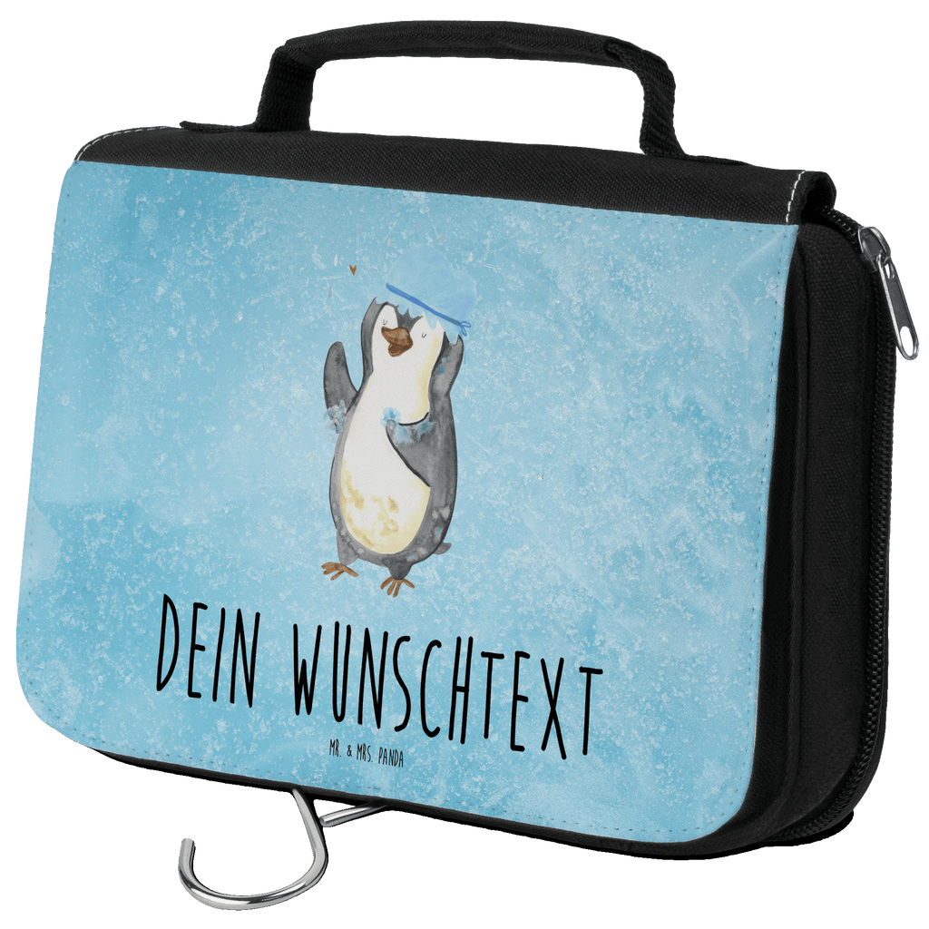 Personalisierter Kulturbeutel Pinguin Duschen Personalisierter Kulturbeutel, Personalisierte Waschtasche, Personalisierte Kosmetiktasche, Damen, Herren, Personalisierte Aufbewahrungstasche, Personalisierte Schminktasche, Personalisierter Kosmetikbeutel, Personalisierter Organizer, Personalisierte Kulturtasche, Personalisierte Schminkutensil, Personalisierung, Wunschtext, Wunschname, Selbst bedrucken, Kulturbeutel mit Namen, Pinguin, Pinguine, Dusche, duschen, Lebensmotto, Motivation, Neustart, Neuanfang, glücklich sein