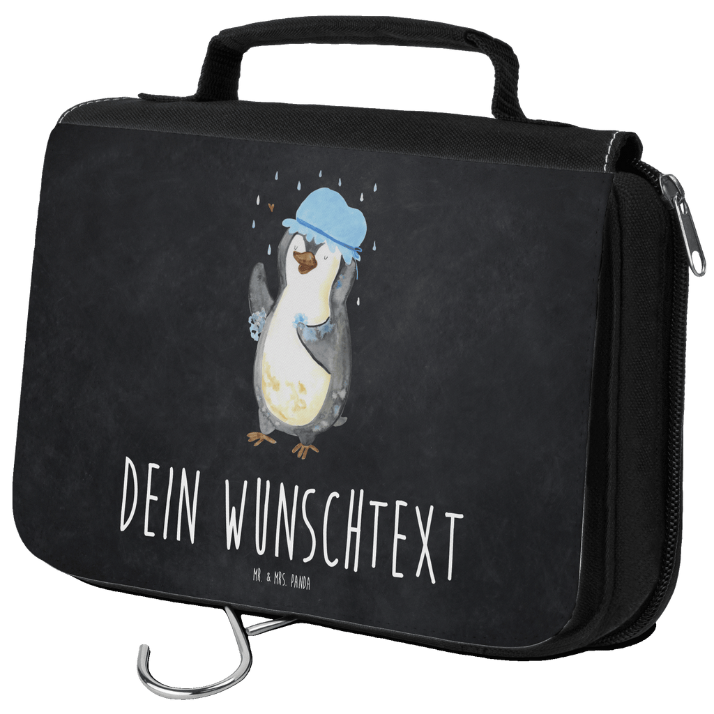 Personalisierter Kulturbeutel Pinguin Duschen Personalisierter Kulturbeutel, Personalisierte Waschtasche, Personalisierte Kosmetiktasche, Damen, Herren, Personalisierte Aufbewahrungstasche, Personalisierte Schminktasche, Personalisierter Kosmetikbeutel, Personalisierter Organizer, Personalisierte Kulturtasche, Personalisierte Schminkutensil, Personalisierung, Wunschtext, Wunschname, Selbst bedrucken, Kulturbeutel mit Namen, Pinguin, Pinguine, Dusche, duschen, Lebensmotto, Motivation, Neustart, Neuanfang, glücklich sein