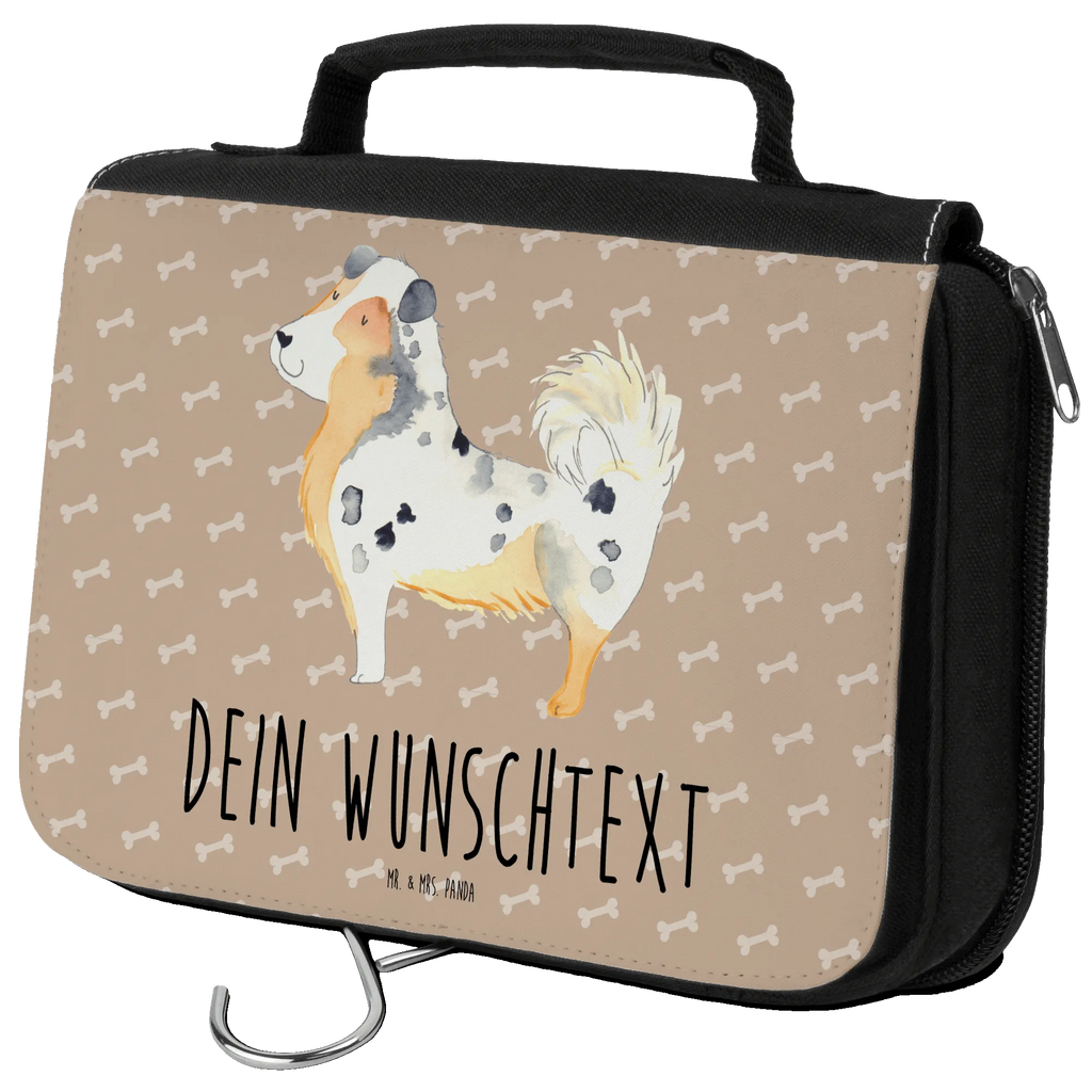 Personalisierter Kulturbeutel Hund Australien Shepherd Personalisierter Kulturbeutel, Personalisierte Waschtasche, Personalisierte Kosmetiktasche, Damen, Herren, Personalisierte Aufbewahrungstasche, Personalisierte Schminktasche, Personalisierter Kosmetikbeutel, Personalisierter Organizer, Personalisierte Kulturtasche, Personalisierte Schminkutensil, Personalisierung, Wunschtext, Wunschname, Selbst bedrucken, Kulturbeutel mit Namen, Hund, Hundemotiv, Haustier, Hunderasse, Tierliebhaber, Hundebesitzer, Sprüche, Australien Shepherd, Shepherd, Hundeliebe, Familienhund, Spruch