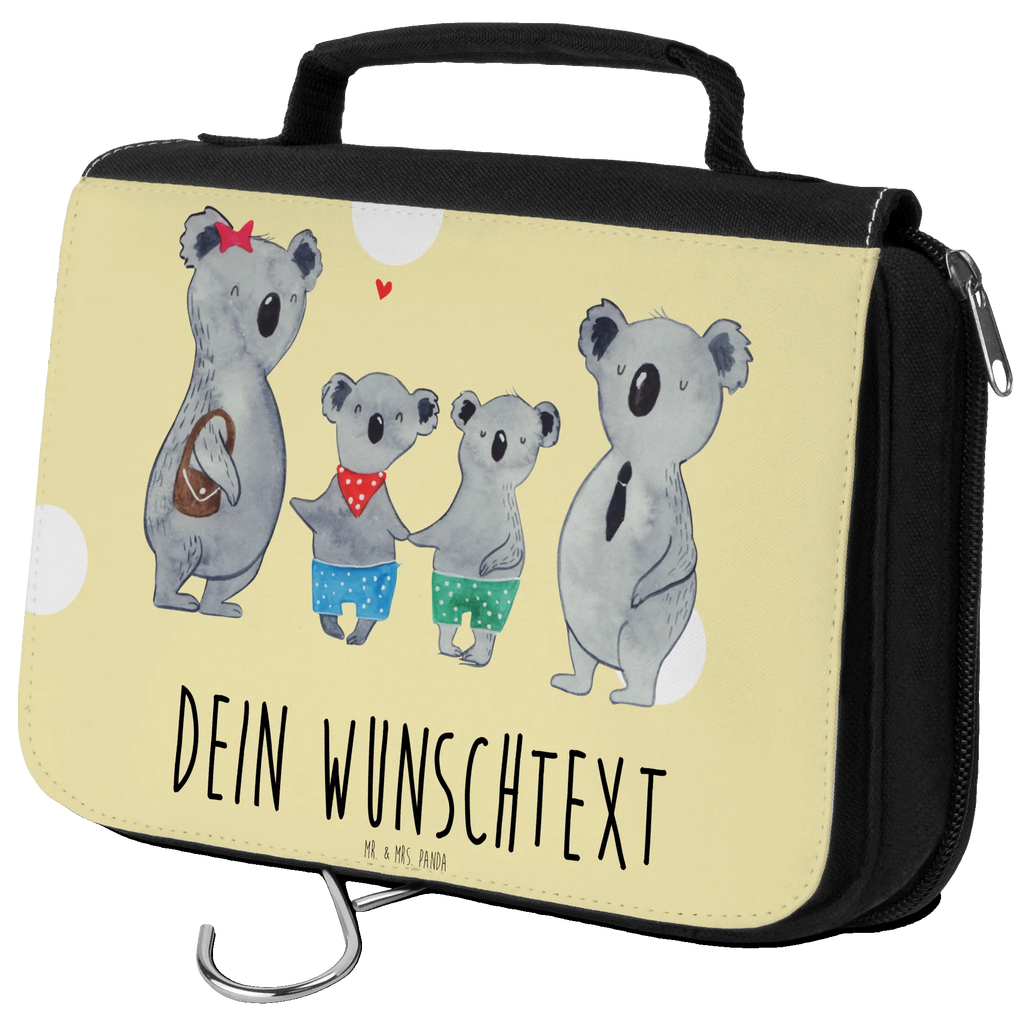 Personalisierter Kulturbeutel Koala Familie zwei Personalisierter Kulturbeutel, Personalisierte Waschtasche, Personalisierte Kosmetiktasche, Damen, Herren, Personalisierte Aufbewahrungstasche, Personalisierte Schminktasche, Personalisierter Kosmetikbeutel, Personalisierter Organizer, Personalisierte Kulturtasche, Personalisierte Schminkutensil, Personalisierung, Wunschtext, Wunschname, Selbst bedrucken, Kulturbeutel mit Namen, Familie, Vatertag, Muttertag, Bruder, Schwester, Mama, Papa, Oma, Opa, Koala, Koalabär, beste Familie, Familienzeit, Familienleben, Koalafamilie, Lieblingsfamilie