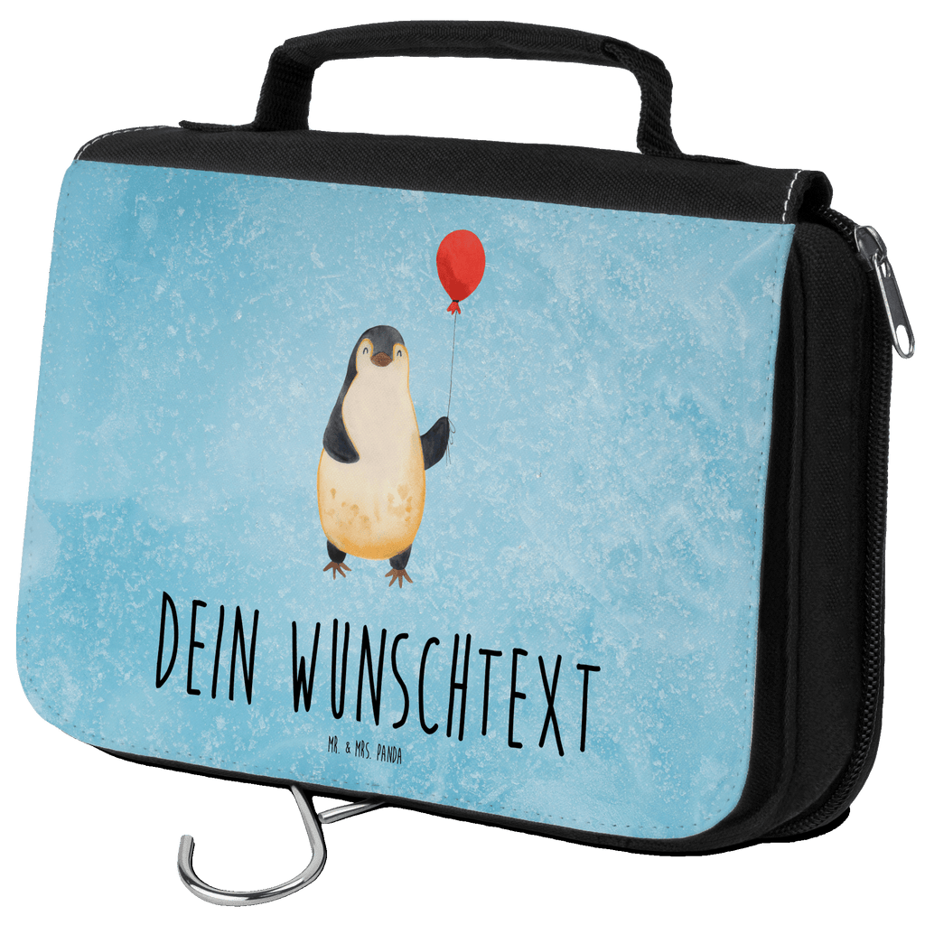 Personalisierter Kulturbeutel Pinguin Luftballon Personalisierter Kulturbeutel, Personalisierte Waschtasche, Personalisierte Kosmetiktasche, Damen, Herren, Personalisierte Aufbewahrungstasche, Personalisierte Schminktasche, Personalisierter Kosmetikbeutel, Personalisierter Organizer, Personalisierte Kulturtasche, Personalisierte Schminkutensil, Personalisierung, Wunschtext, Wunschname, Selbst bedrucken, Kulturbeutel mit Namen, Pinguin, Pinguine, Luftballon, Tagträume, Lebenslust, Geschenk Freundin, Geschenkidee, beste Freundin, Motivation, Neustart, neues Leben, Liebe, Glück