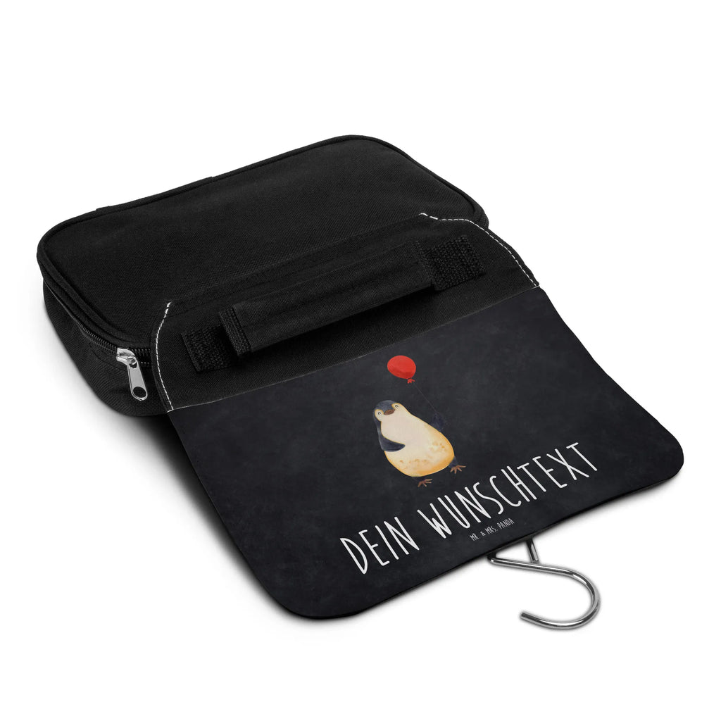 Personalisierter Kulturbeutel Pinguin Luftballon Personalisierter Kulturbeutel, Personalisierte Waschtasche, Personalisierte Kosmetiktasche, Damen, Herren, Personalisierte Aufbewahrungstasche, Personalisierte Schminktasche, Personalisierter Kosmetikbeutel, Personalisierter Organizer, Personalisierte Kulturtasche, Personalisierte Schminkutensil, Personalisierung, Wunschtext, Wunschname, Selbst bedrucken, Kulturbeutel mit Namen, Pinguin, Pinguine, Luftballon, Tagträume, Lebenslust, Geschenk Freundin, Geschenkidee, beste Freundin, Motivation, Neustart, neues Leben, Liebe, Glück