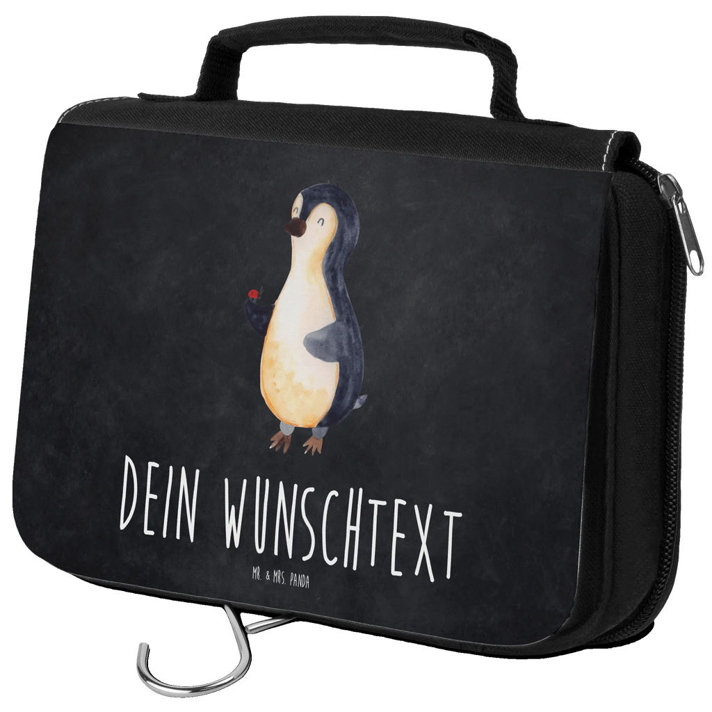 Personalisierter Kulturbeutel Pinguin Marienkäfer Personalisierter Kulturbeutel, Personalisierte Waschtasche, Personalisierte Kosmetiktasche, Damen, Herren, Personalisierte Aufbewahrungstasche, Personalisierte Schminktasche, Personalisierter Kosmetikbeutel, Personalisierter Organizer, Personalisierte Kulturtasche, Personalisierte Schminkutensil, Personalisierung, Wunschtext, Wunschname, Selbst bedrucken, Kulturbeutel mit Namen, Pinguin, Pinguine, Marienkäfer, Liebe, Wunder, Glück, Freude, Lebensfreude