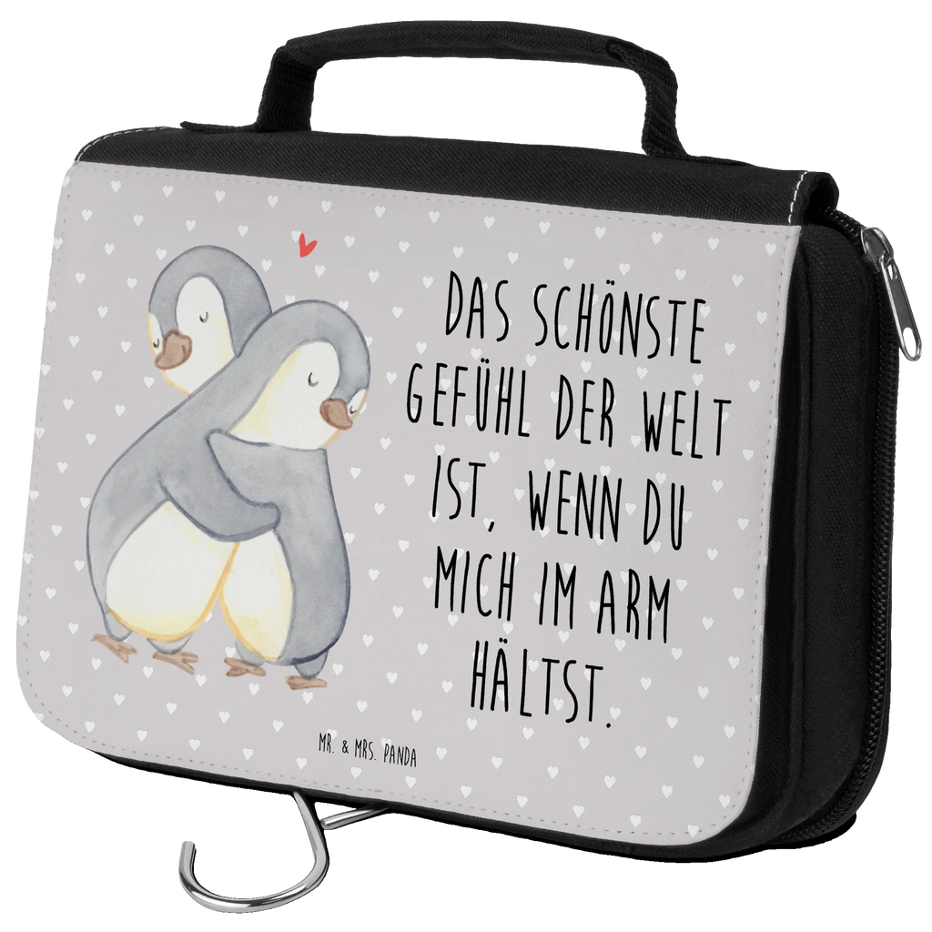 Kulturbeutel Pinguine Kuscheln Kulturbeutel, Zum Aufhängen, Waschtasche, Kosmetiktasche, Damen, Herren, Aufbewahrungstasche, Schminktasche, Kosmetikbeutel, Organizer, Kulturtasche, Schminkutensil, Liebe, Partner, Freund, Freundin, Ehemann, Ehefrau, Heiraten, Verlobung, Heiratsantrag, Liebesgeschenk, Jahrestag, Hocheitstag, Valentinstag, Geschenk für Frauen, Hochzeitstag, Mitbringsel, Geschenk für Freundin, Geschenk für Partner, Liebesbeweis, für Männer, für Ehemann