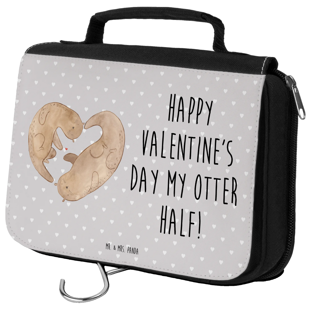 Kulturbeutel Otter Valentine Kulturbeutel, Zum Aufhängen, Waschtasche, Kosmetiktasche, Damen, Herren, Aufbewahrungstasche, Schminktasche, Kosmetikbeutel, Organizer, Kulturtasche, Schminkutensil, Liebe, Partner, Freund, Freundin, Ehemann, Ehefrau, Heiraten, Verlobung, Heiratsantrag, Liebesgeschenk, Jahrestag, Hocheitstag, Valentinstag, Geschenk für Frauen, Hochzeitstag, Mitbringsel, Geschenk für Freundin, Geschenk für Partner, Liebesbeweis, für Männer, für Ehemann