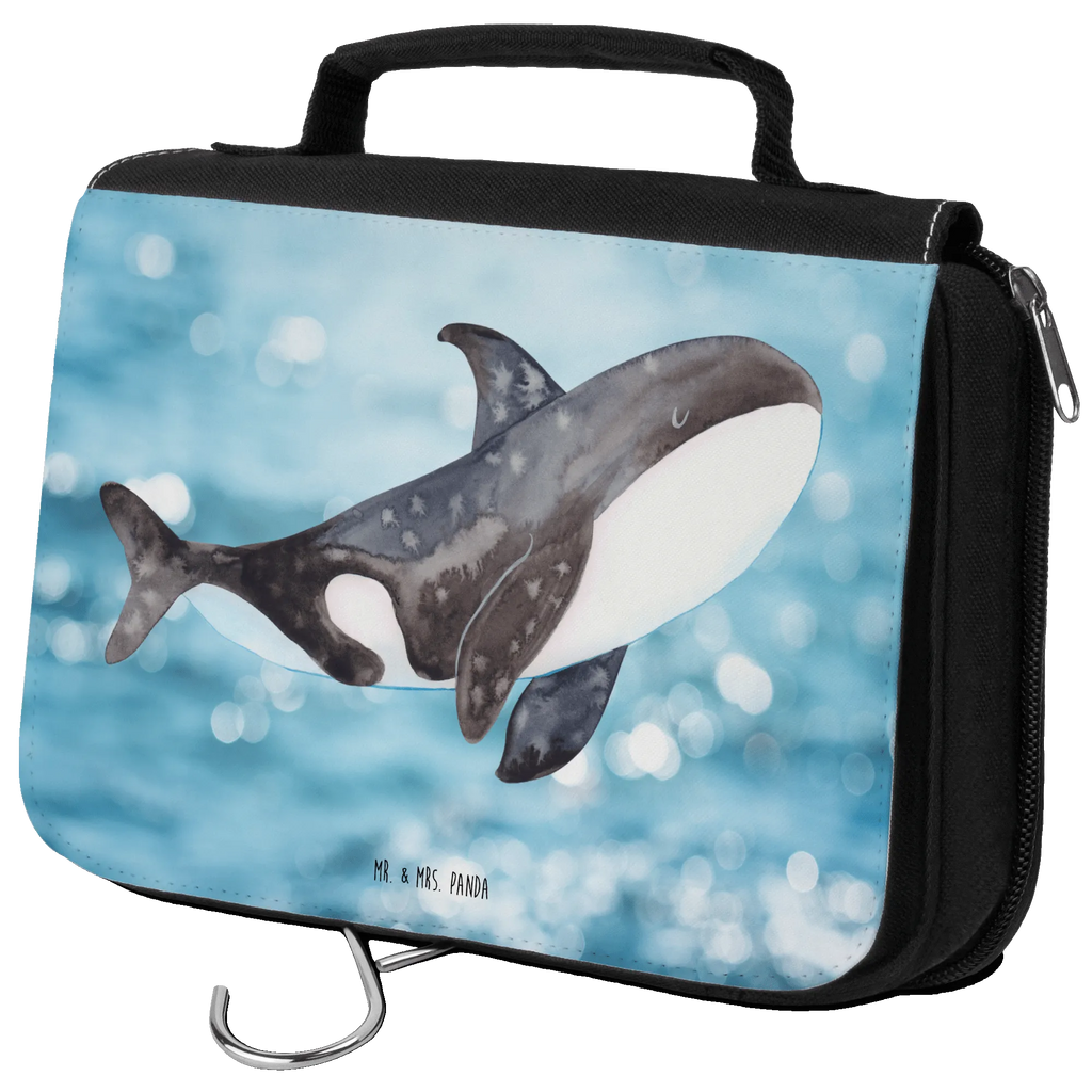 Kulturbeutel Orca Kulturbeutel, Zum Aufhängen, Waschtasche, Kosmetiktasche, Damen, Herren, Aufbewahrungstasche, Schminktasche, Kosmetikbeutel, Organizer, Kulturtasche, Schminkutensil, Meerestiere, Meer, Urlaub, Orca, Orcas, Killerwal, Wal, Möglichkeiten, Büro, Arbeit, Motivation, Selbstliebe, Neustart, Startup