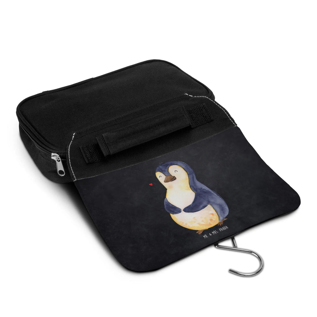 Kulturbeutel Pinguin Diät Kulturbeutel, Zum Aufhängen, Waschtasche, Kosmetiktasche, Damen, Herren, Aufbewahrungstasche, Schminktasche, Kosmetikbeutel, Organizer, Kulturtasche, Schminkutensil, Pinguin, Pinguine, Diät, Abnehmen, Abspecken, Gewicht, Motivation, Selbstliebe, Körperliebe, Selbstrespekt