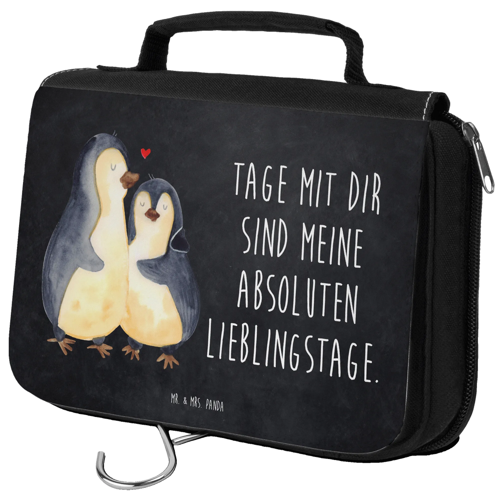 Kulturbeutel Pinguin umarmen Kulturbeutel, Zum Aufhängen, Waschtasche, Kosmetiktasche, Damen, Herren, Aufbewahrungstasche, Schminktasche, Kosmetikbeutel, Organizer, Kulturtasche, Schminkutensil, Pinguin, Liebe, Liebespaar, Liebesbeweis, Liebesgeschenk, Verlobung, Jahrestag, Hochzeitstag, Hochzeit, Hochzeitsgeschenk