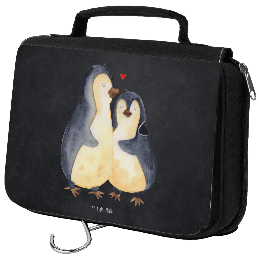 Kulturbeutel Pinguin umarmen Kulturbeutel, Zum Aufhängen, Waschtasche, Kosmetiktasche, Damen, Herren, Aufbewahrungstasche, Schminktasche, Kosmetikbeutel, Organizer, Kulturtasche, Schminkutensil, Pinguin, Liebe, Liebespaar, Liebesbeweis, Liebesgeschenk, Verlobung, Jahrestag, Hochzeitstag, Hochzeit, Hochzeitsgeschenk