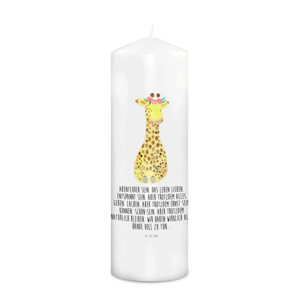 Kerze Giraffe Blumenkranz Kerze, Taufkerze, Kommunionskerze, Geburtstagskerze, Geschenk Kerze, Taufgeschenk Kerze, Kerze mit Druck, Besondere Kerze, Geschenkidee Kerze, Kerze für Kommunion, Geburtstag Kerze, Kommunion Kerze, Afrika, Wildtiere, Giraffe, Blumenkranz, Abenteurer, Selbstliebe, Freundin