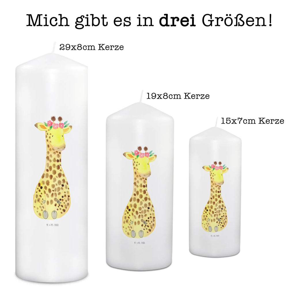 Kerze Giraffe Blumenkranz Kerze, Taufkerze, Kommunionskerze, Geburtstagskerze, Geschenk Kerze, Taufgeschenk Kerze, Kerze mit Druck, Besondere Kerze, Geschenkidee Kerze, Kerze für Kommunion, Geburtstag Kerze, Kommunion Kerze, Afrika, Wildtiere, Giraffe, Blumenkranz, Abenteurer, Selbstliebe, Freundin