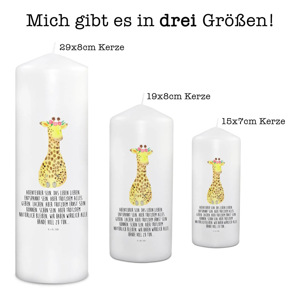 Kerze Giraffe Blumenkranz Kerze, Taufkerze, Kommunionskerze, Geburtstagskerze, Geschenk Kerze, Taufgeschenk Kerze, Kerze mit Druck, Besondere Kerze, Geschenkidee Kerze, Kerze für Kommunion, Geburtstag Kerze, Kommunion Kerze, Afrika, Wildtiere, Giraffe, Blumenkranz, Abenteurer, Selbstliebe, Freundin