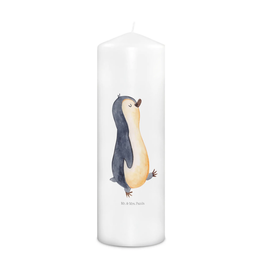 Kerze Pinguin marschierend Kerze, Taufkerze, Kommunionskerze, Geburtstagskerze, Geschenk Kerze, Taufgeschenk Kerze, Kerze mit Druck, Besondere Kerze, Geschenkidee Kerze, Kerze für Kommunion, Geburtstag Kerze, Kommunion Kerze, Pinguin, Pinguine, Frühaufsteher, Langschläfer, Bruder, Schwester, Familie