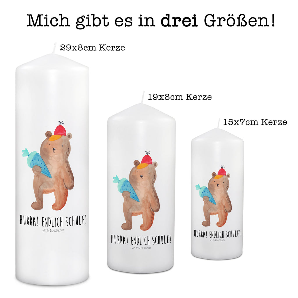 Kerze Bär Schultüte Kerze, Taufkerze, Kommunionskerze, Geburtstagskerze, Geschenk Kerze, Taufgeschenk Kerze, Kerze mit Druck, Besondere Kerze, Geschenkidee Kerze, Kerze für Kommunion, Geburtstag Kerze, Kommunion Kerze, Bär, Teddy, Teddybär, Bär Motiv, Schultüte, Erster Schultag Geschenk, Einschulung Geschenk, Schule Geschenk, Grundschule, Schulanfang, Schulbeginn