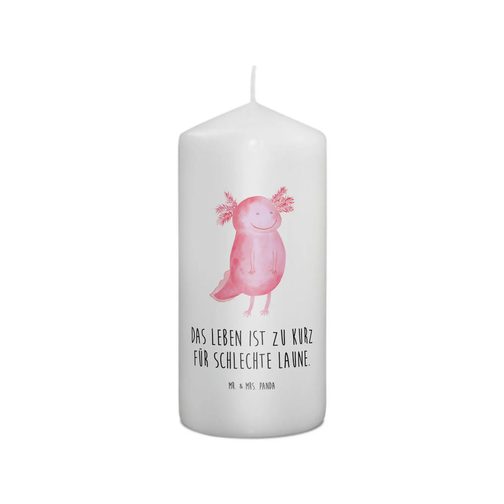 Candle axolotl Happy Kerze, Taufkerze, Kommunionskerze, Geburtstagskerze, Geschenk Kerze, Taufgeschenk Kerze, Kerze mit Druck, Besondere Kerze, Geschenkidee Kerze, Kerze für Kommunion, Geburtstag Kerze, Kommunion Kerze, Axolotl, Molch, Axolot, Schwanzlurch, Lurch, Lurche, Motivation, gute Laune