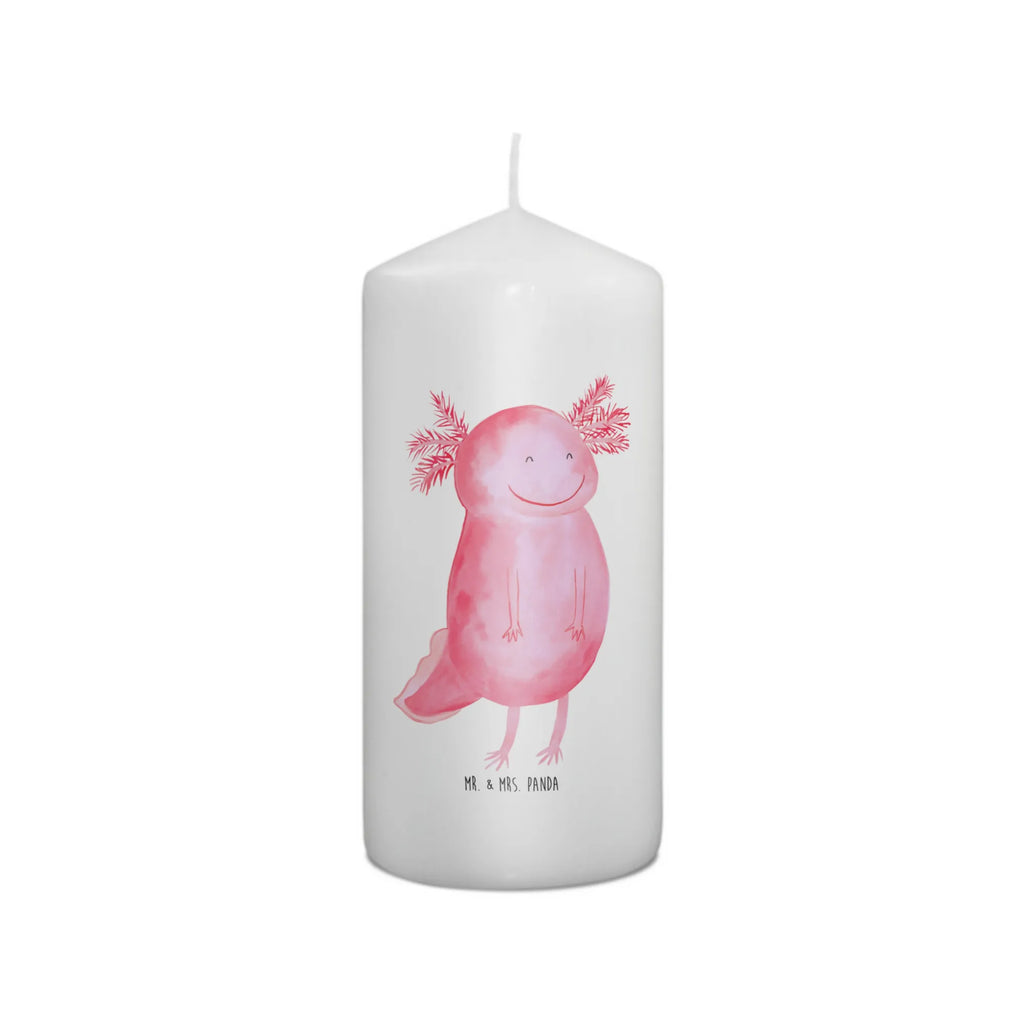 Candle axolotl Happy Kerze, Taufkerze, Kommunionskerze, Geburtstagskerze, Geschenk Kerze, Taufgeschenk Kerze, Kerze mit Druck, Besondere Kerze, Geschenkidee Kerze, Kerze für Kommunion, Geburtstag Kerze, Kommunion Kerze, Axolotl, Molch, Axolot, Schwanzlurch, Lurch, Lurche, Motivation, gute Laune