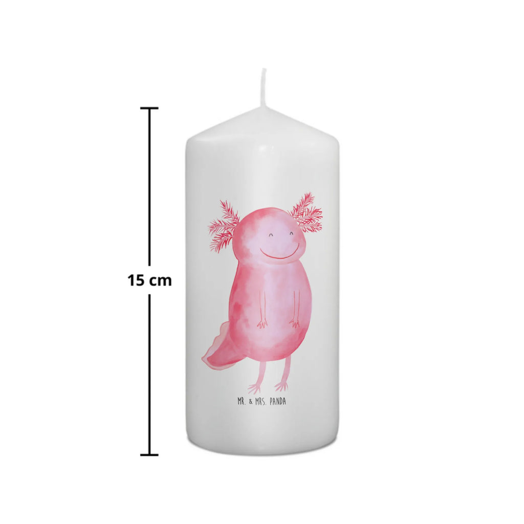 Candle axolotl Happy Kerze, Taufkerze, Kommunionskerze, Geburtstagskerze, Geschenk Kerze, Taufgeschenk Kerze, Kerze mit Druck, Besondere Kerze, Geschenkidee Kerze, Kerze für Kommunion, Geburtstag Kerze, Kommunion Kerze, Axolotl, Molch, Axolot, Schwanzlurch, Lurch, Lurche, Motivation, gute Laune