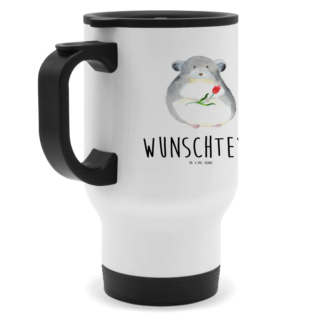 Personalisierter Thermobecher Chinchilla mit Blume Personalisierter Thermobecher, Personalisierter To Go Becher, Personalisierte Thermotasse, Personalisierter Kaffeebecher, Personalisierter Isolierbecher, Thermobecher personalisieren, Thermobecher mit Namen, Thermobecher selbst gestalten, Wunschname, Spülmaschinenfest, Bedrucken, Isolierbecher mit Namen, Isolierbecher selbst gestalten, Thermotasse personalisieren, Thermotasse mit Namen, Tiermotive, Gute Laune, lustige Sprüche, Tiere, Chinchilla, Chinchillas, Liebeskummer, Kummer, Depressionen, traurig sein, Chaos, Glücklichsein, Büro, Büroalltag