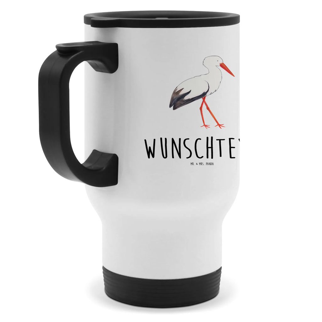 Personalisierter Thermobecher Storch Personalisierter Thermobecher, Personalisierter To Go Becher, Personalisierte Thermotasse, Personalisierter Kaffeebecher, Personalisierter Isolierbecher, Thermobecher personalisieren, Thermobecher mit Namen, Thermobecher selbst gestalten, Wunschname, Spülmaschinenfest, Bedrucken, Isolierbecher mit Namen, Isolierbecher selbst gestalten, Thermotasse personalisieren, Thermotasse mit Namen, Tiermotive, Gute Laune, lustige Sprüche, Tiere, Storch, Störche, Schwangerschaft, Geburt, Mutter, Mütter, Mutter werden, Schwanger, Babybauch, Baby