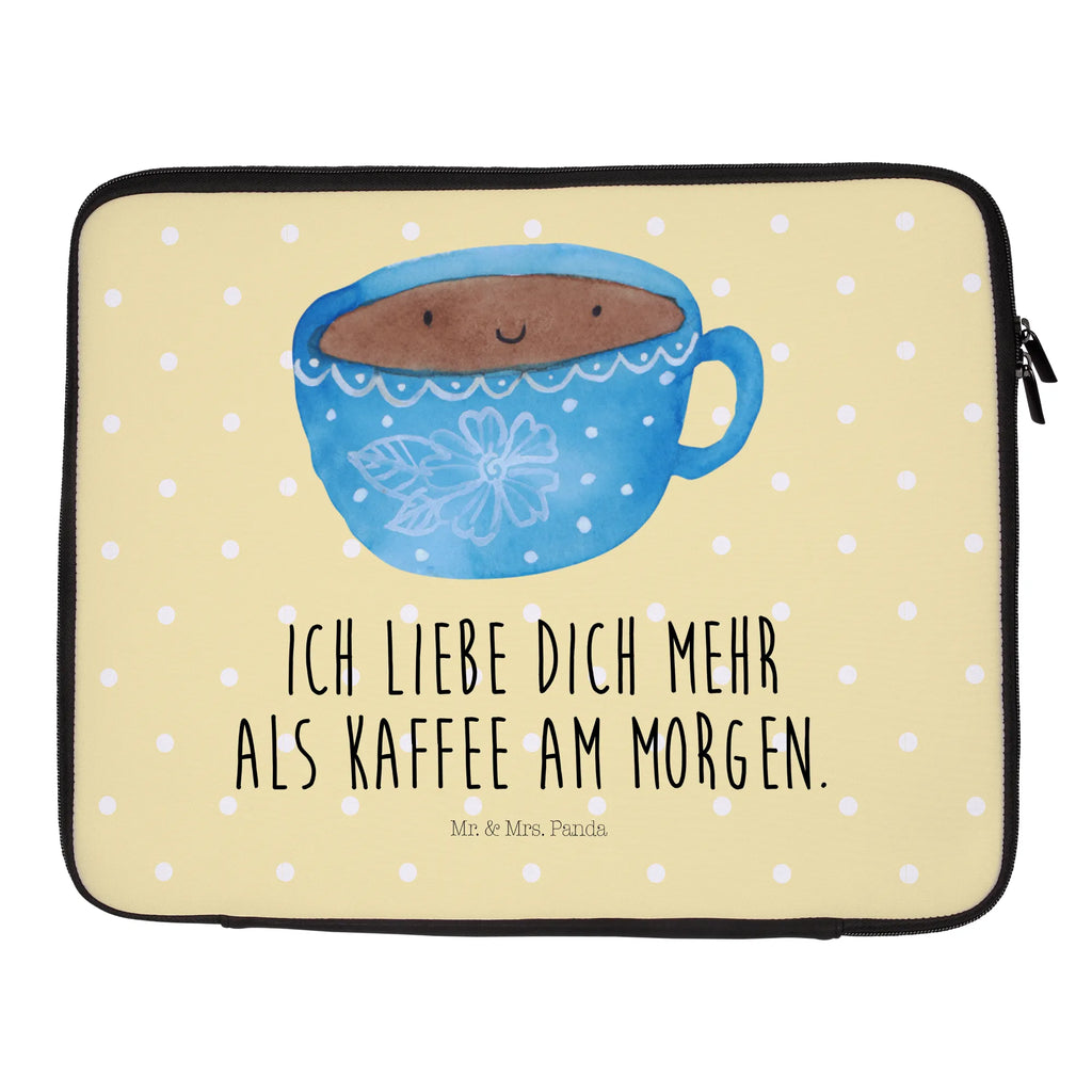 Notebook Tasche Kaffee Tasse Notebook Tasche, Laptop, Computertasche, Tasche, Notebook-Tasche, Notebook-Reisehülle, Notebook Schutz, Tiermotive, Gute Laune, lustige Sprüche, Tiere, Kaffee, Tasse, Liebe, Geschmack, Genuss, Glücklich