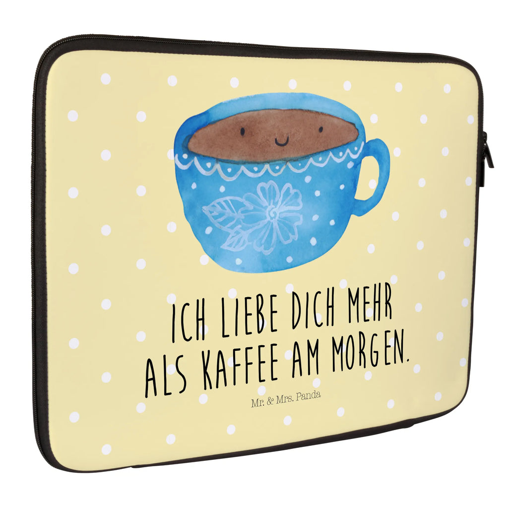 Notebook Tasche Kaffee Tasse Notebook Tasche, Laptop, Computertasche, Tasche, Notebook-Tasche, Notebook-Reisehülle, Notebook Schutz, Tiermotive, Gute Laune, lustige Sprüche, Tiere, Kaffee, Tasse, Liebe, Geschmack, Genuss, Glücklich