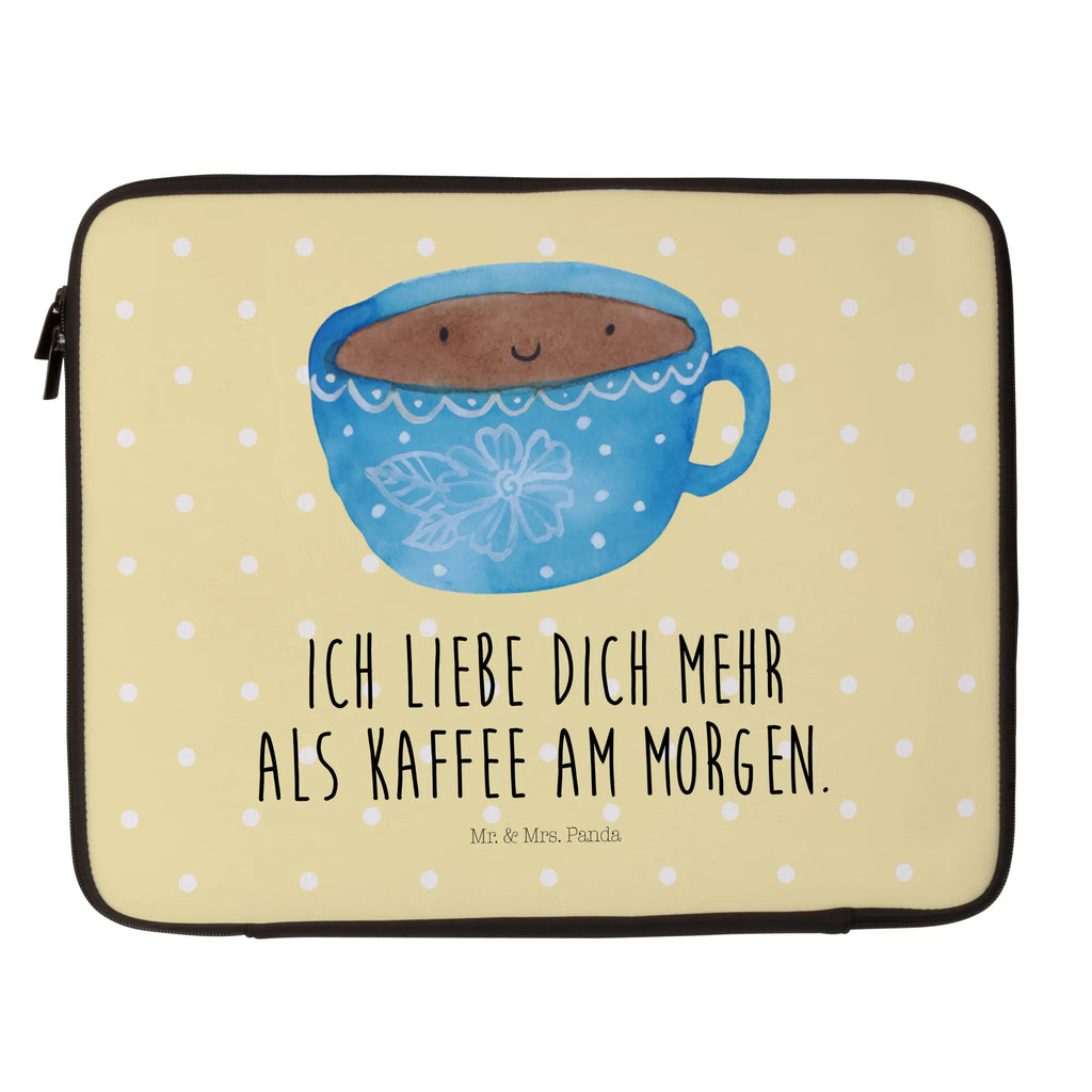 Notebook Tasche Kaffee Tasse Notebook Tasche, Laptop, Computertasche, Tasche, Notebook-Tasche, Notebook-Reisehülle, Notebook Schutz, Tiermotive, Gute Laune, lustige Sprüche, Tiere, Kaffee, Tasse, Liebe, Geschmack, Genuss, Glücklich