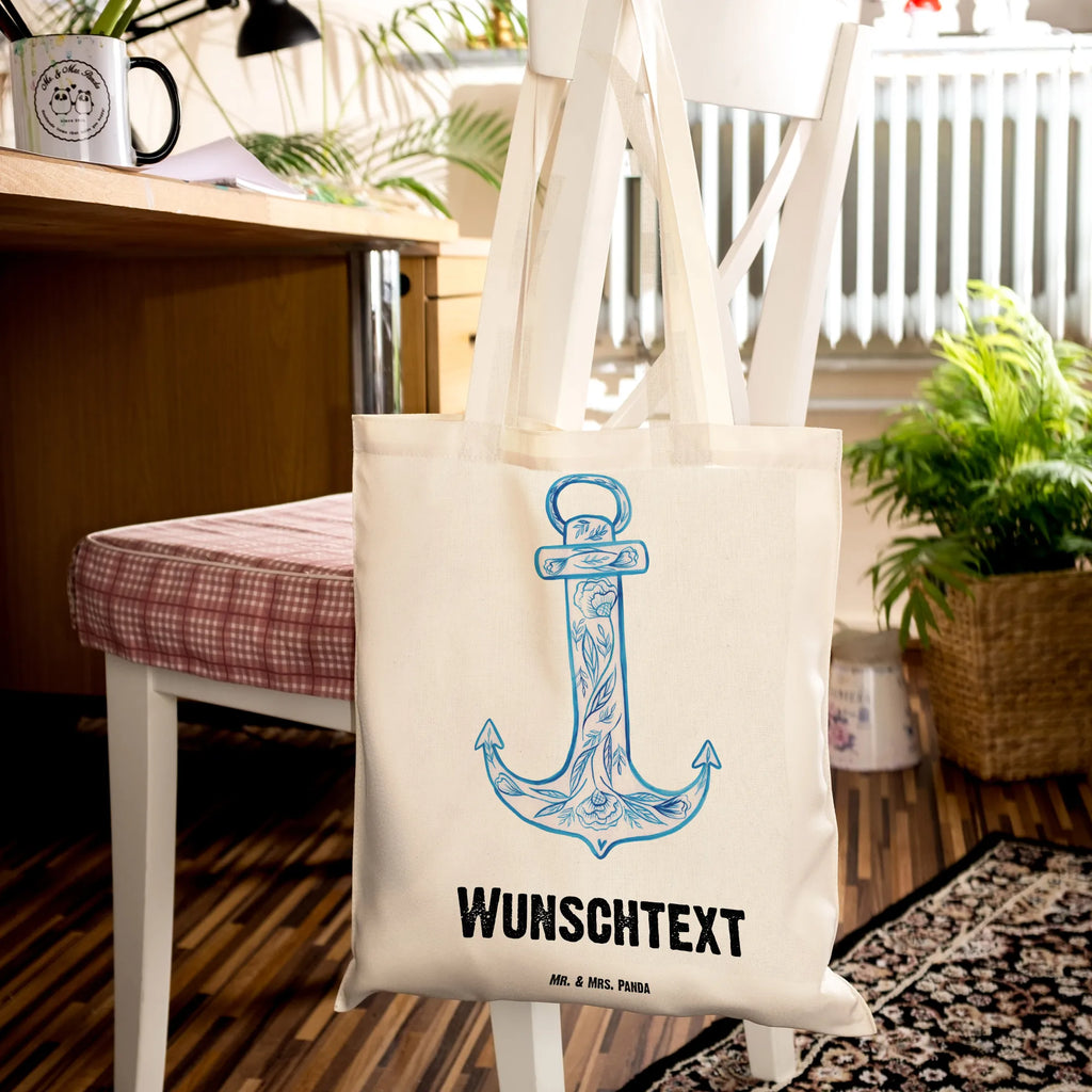 Personalisierte Tragetasche Anker Blau Personalisierte Beuteltasche, Personalisierter Beutel, Personalisierte Einkaufstasche, Personalisierter Jutebeutel, Personalisierter Stoffbeutel, Tragetasche mit Namen, Einkaufstasche mit Namen, Stoffbeutel mit Namen, Personalisierte Tasche, Personalisierte Jutetasche, Personalisierte Kindergartentasche, Tiermotive, Gute Laune, lustige Sprüche, Tiere