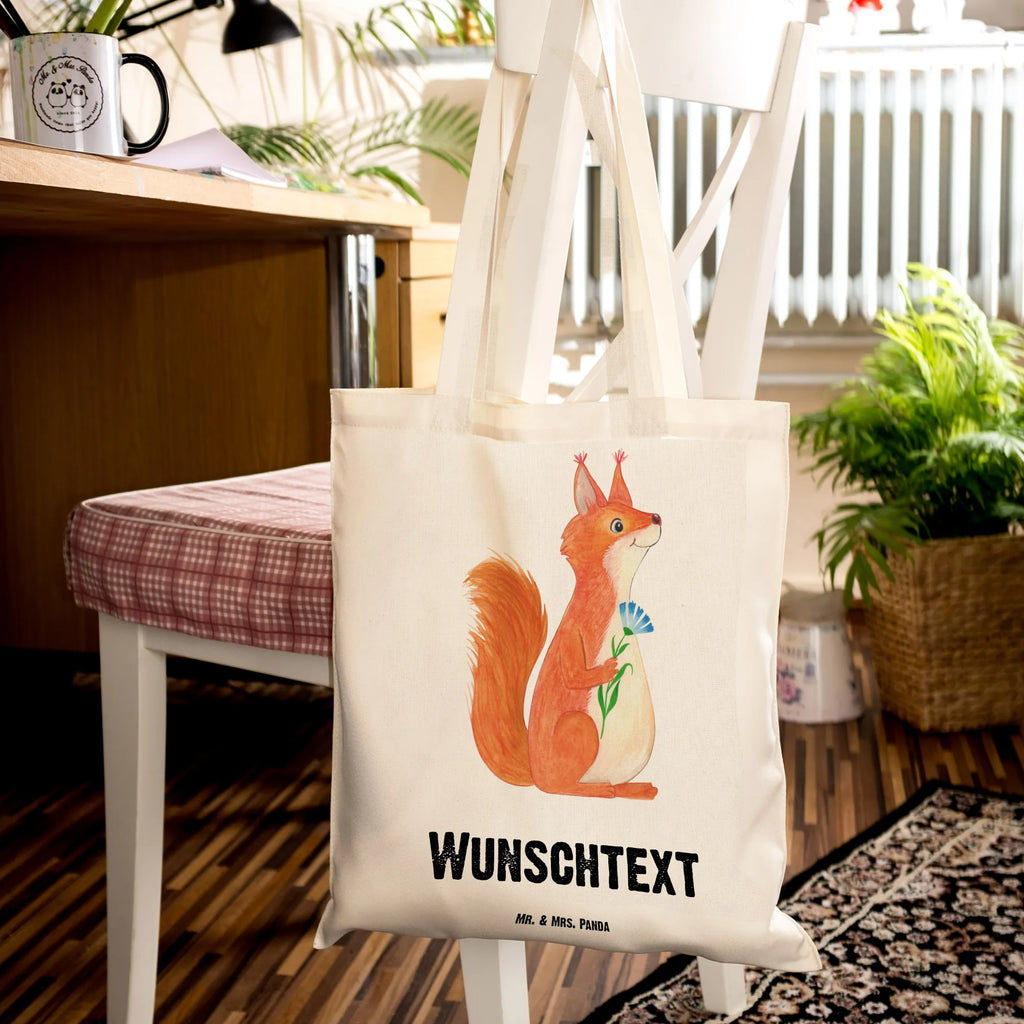 Personalisierte Tragetasche Eichhörnchen Blume Personalisierte Beuteltasche, Personalisierter Beutel, Personalisierte Einkaufstasche, Personalisierter Jutebeutel, Personalisierter Stoffbeutel, Tragetasche mit Namen, Einkaufstasche mit Namen, Stoffbeutel mit Namen, Personalisierte Tasche, Personalisierte Jutetasche, Personalisierte Kindergartentasche, Tiermotive, Gute Laune, lustige Sprüche, Tiere, Eichhörnchen, Eichhorn, Spruch positiv, Lachen, Spaß, Motivation Sprüche, Motivation Bilder, glücklich Spruch, Spruch Deko